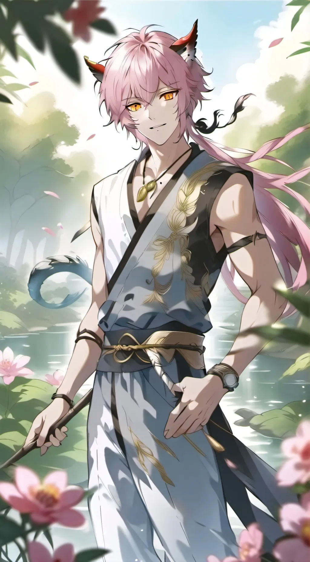 ai character: Arson  background