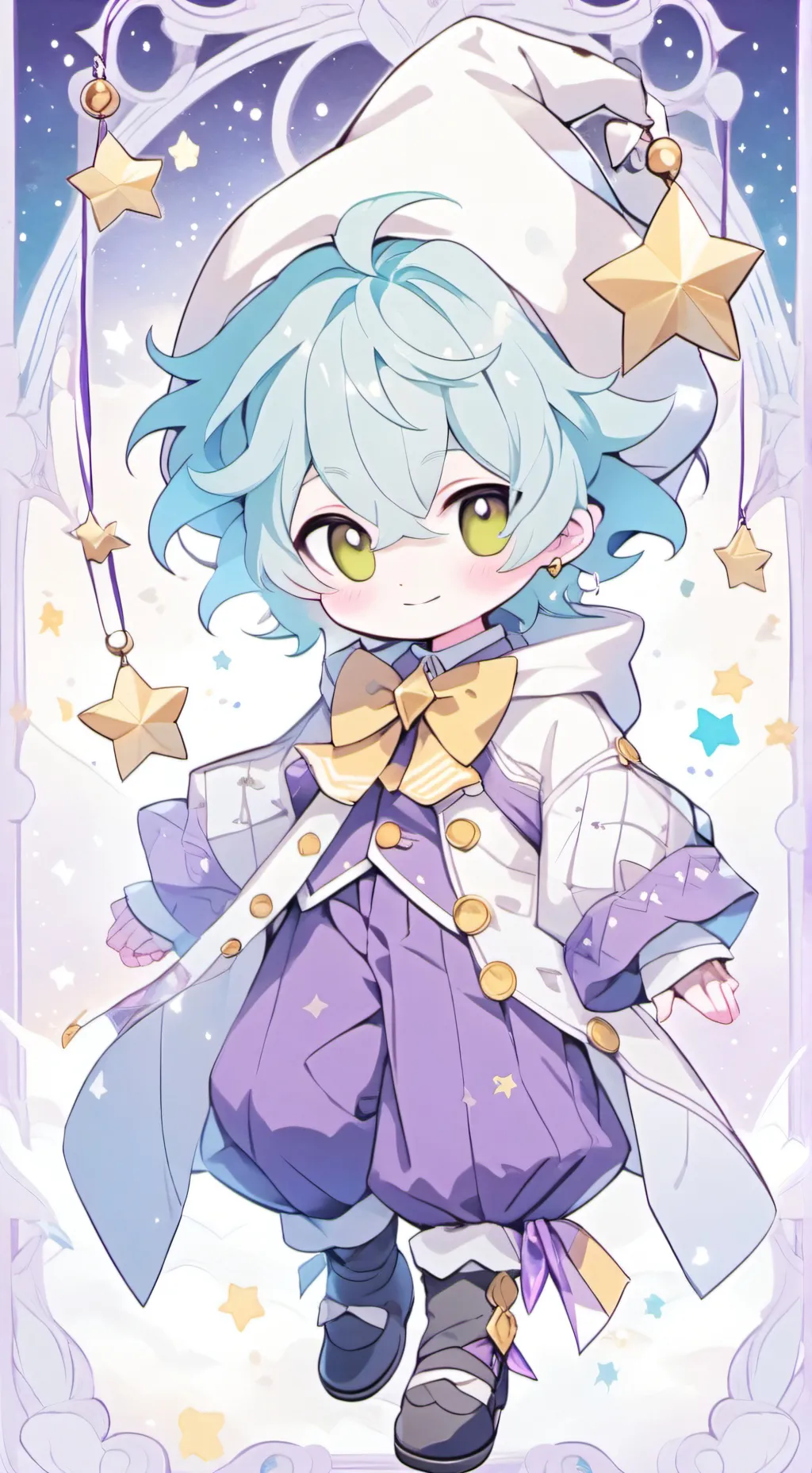 ai character: Lunar background