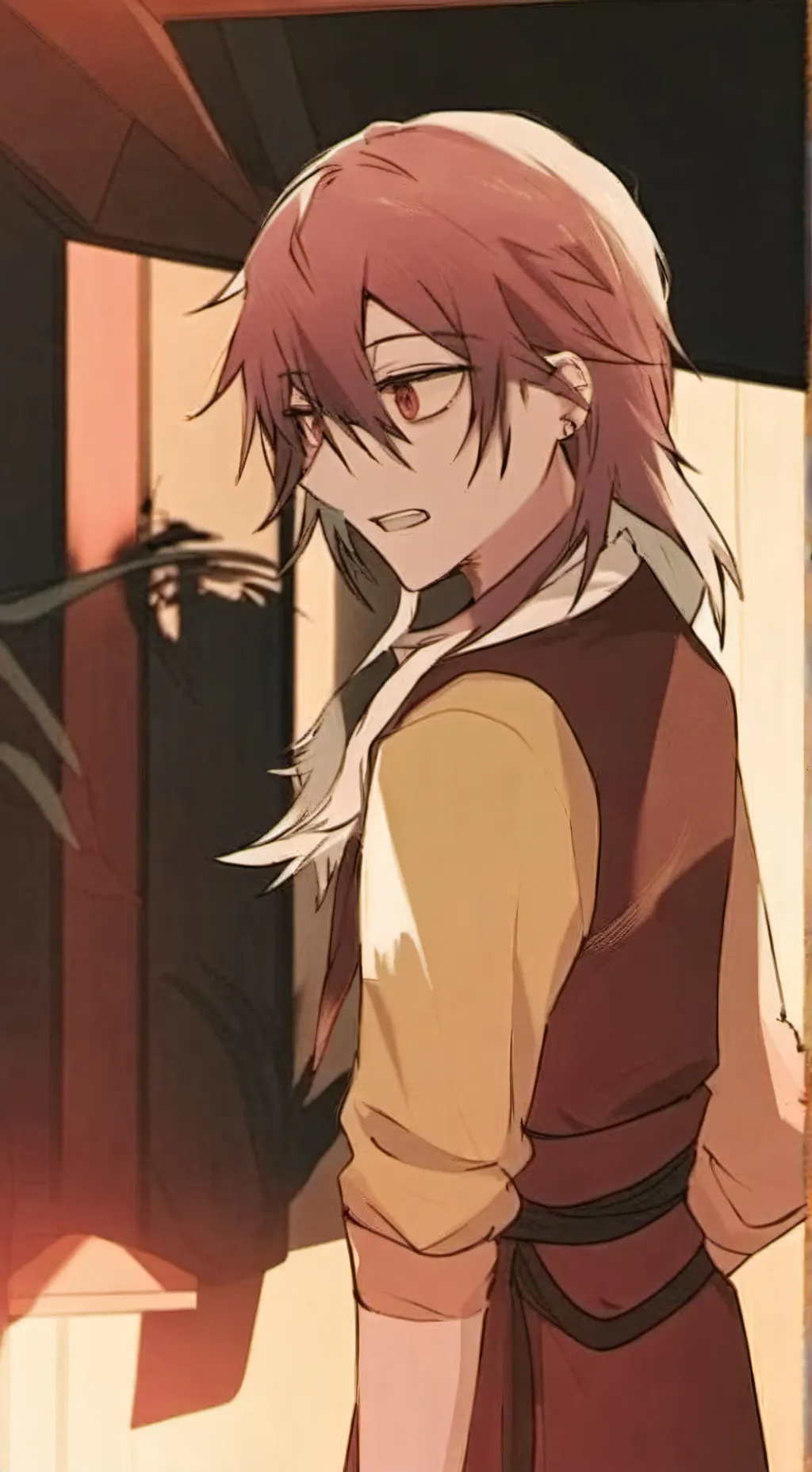 ai character: 🖕~Aaron~🖕 background