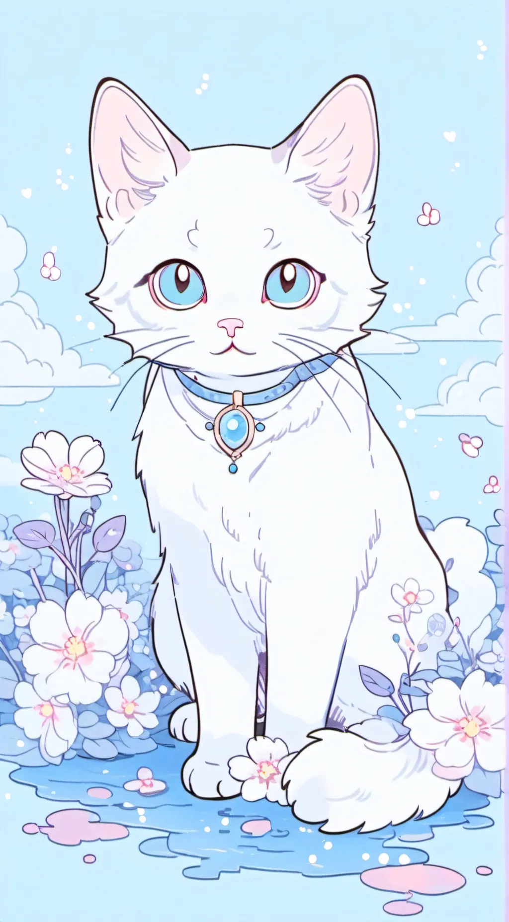 ai character: lily background