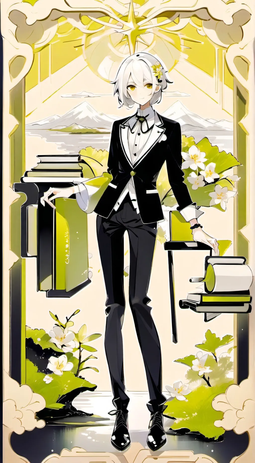 ai character: Httyd background