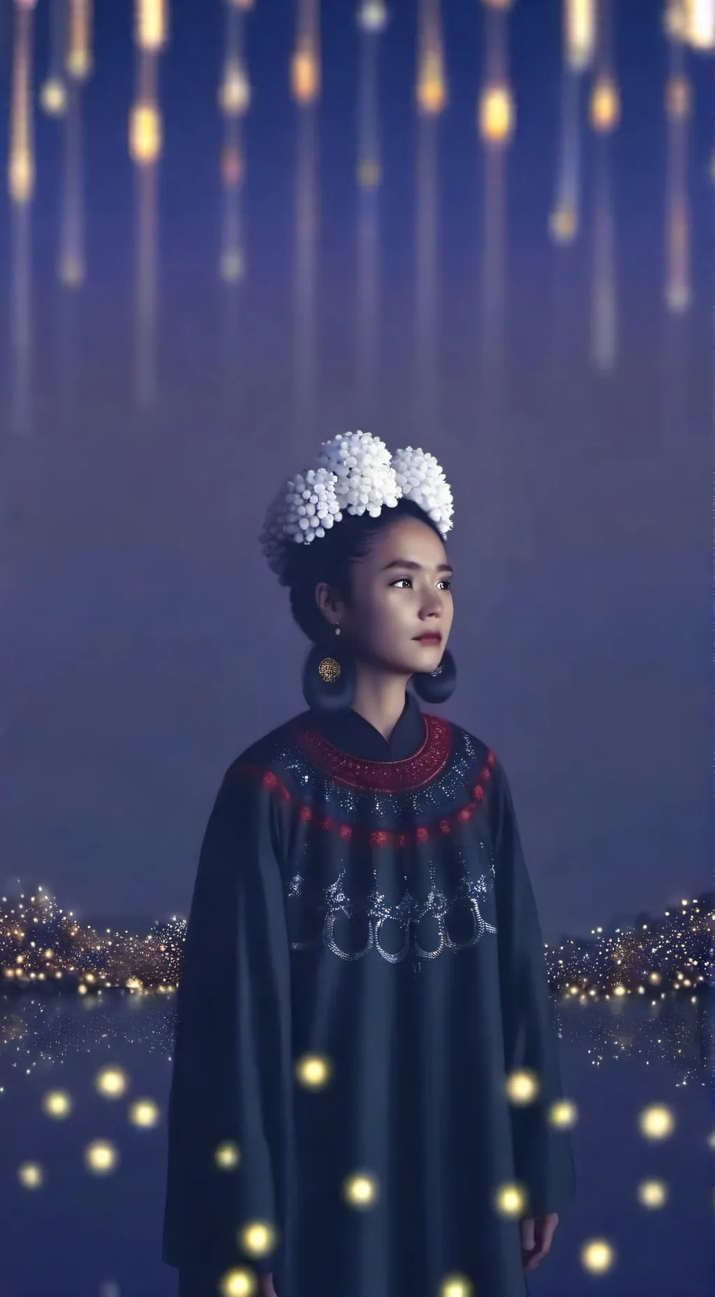 ai character: sleepover  background