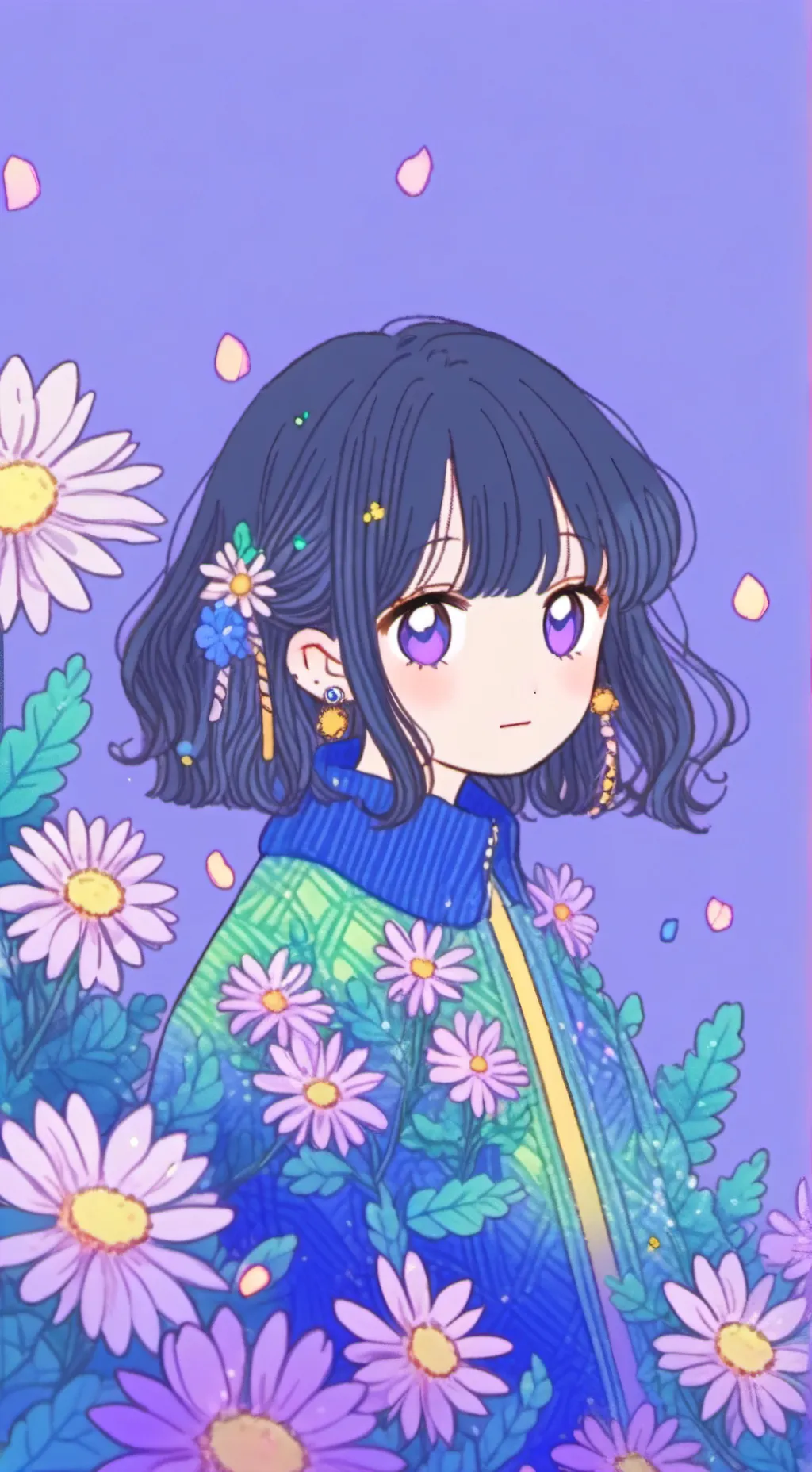 ai character: Sprunki loves u background