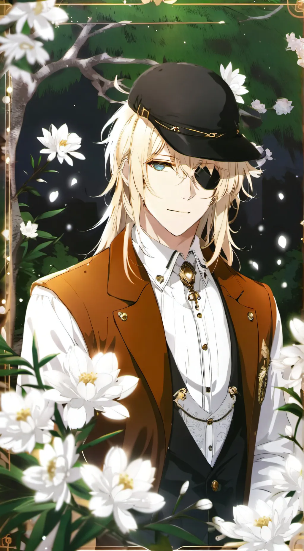 ai character: ambre et adrien background