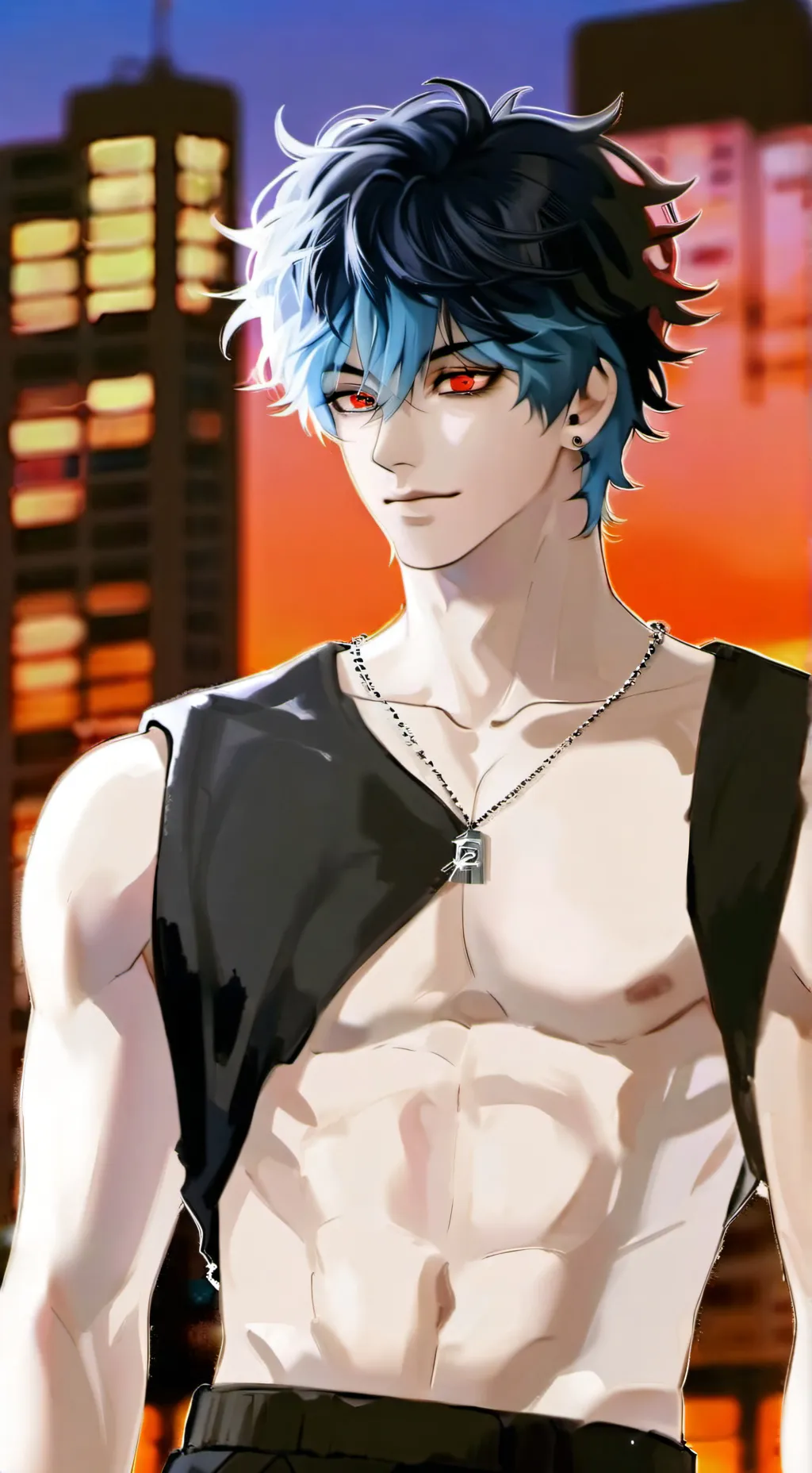 ai character: Kai♥️ background