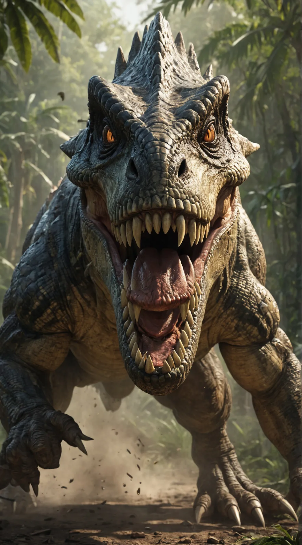 ai character: d-Rex background