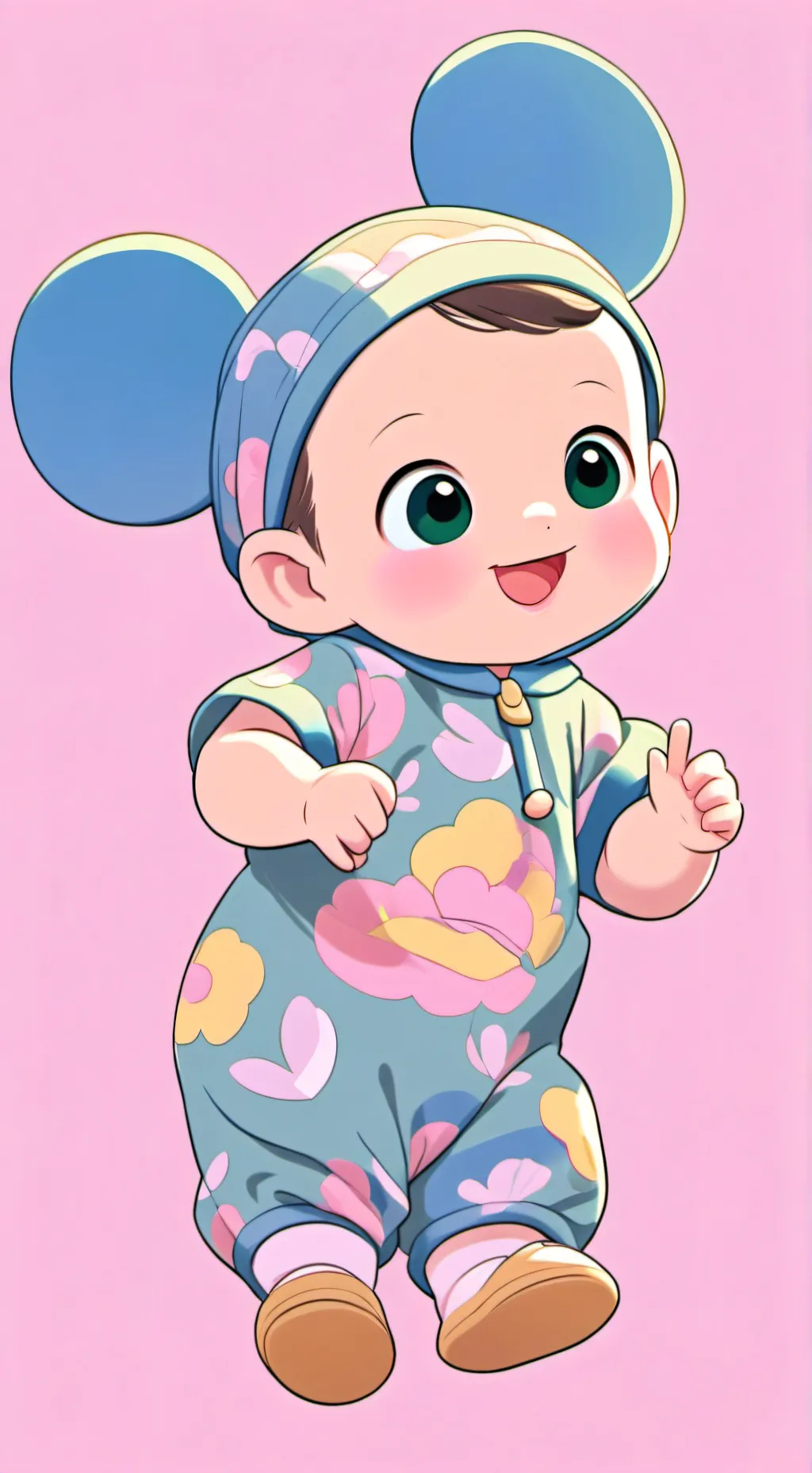 ai character: baby sister background