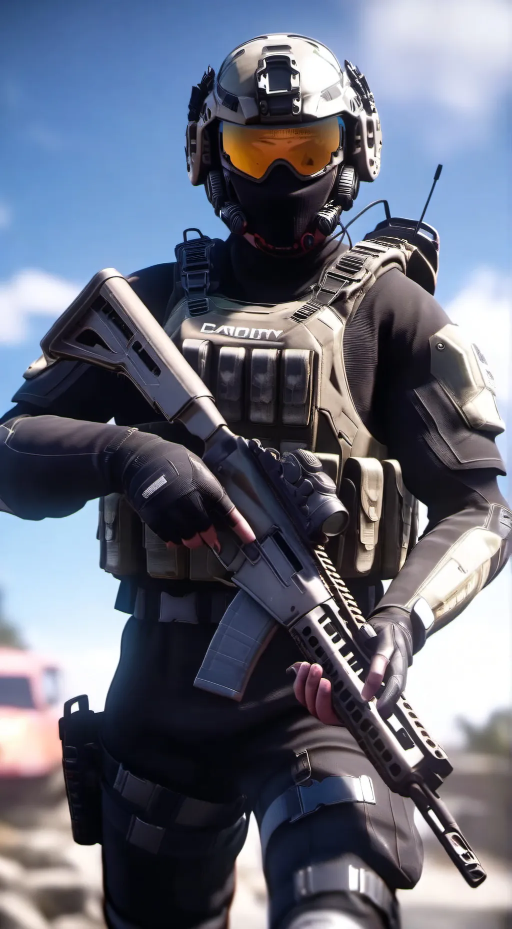 ai character: call of duty / COD background