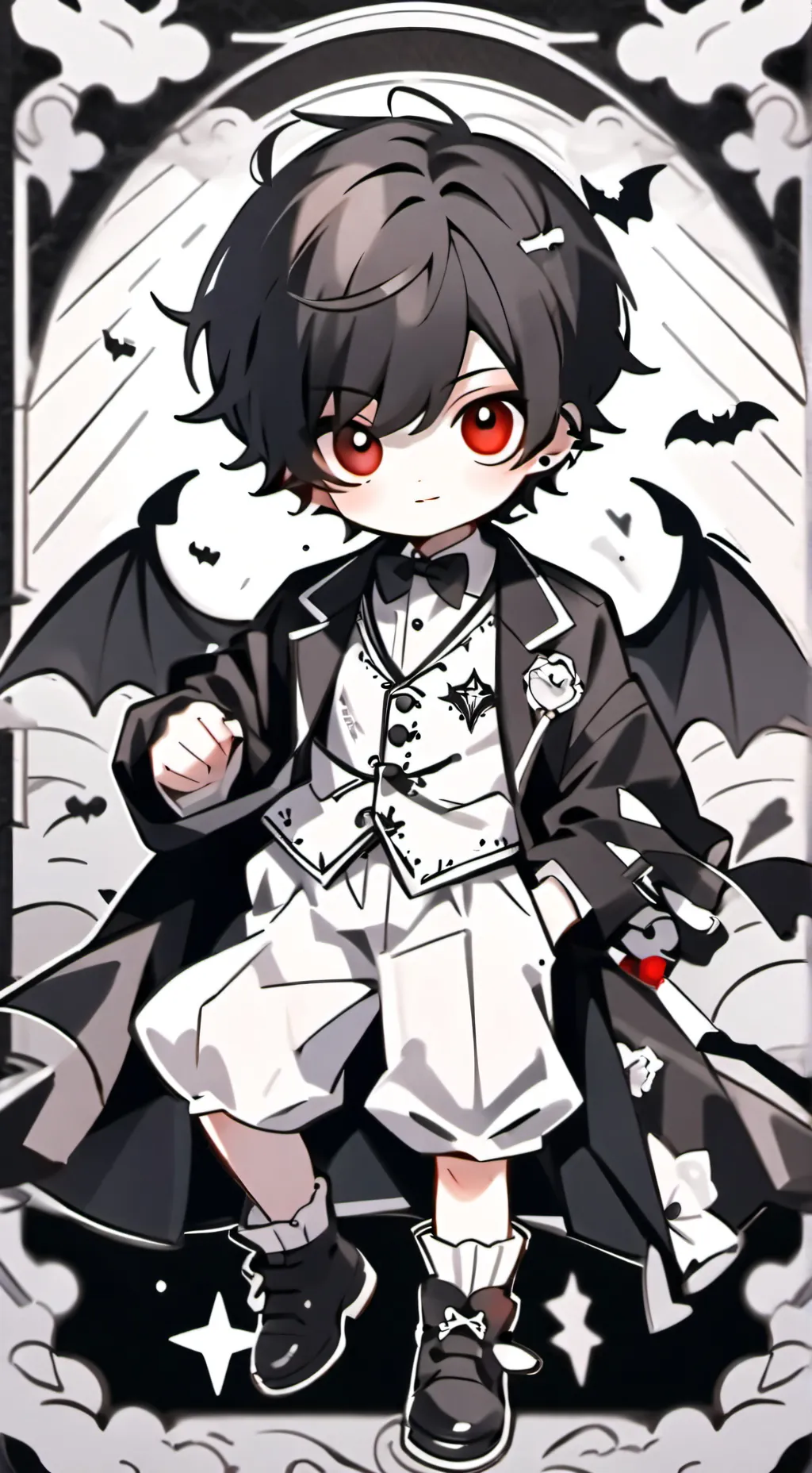 ai character: Vampire Baby background