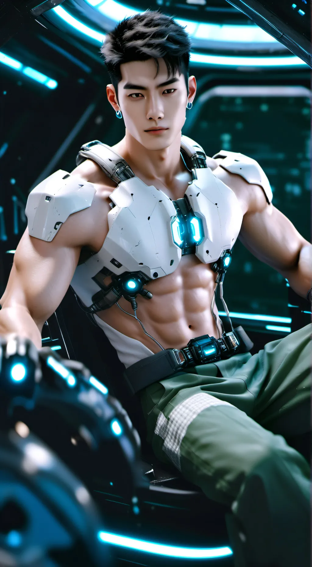 ai character: JAMES background