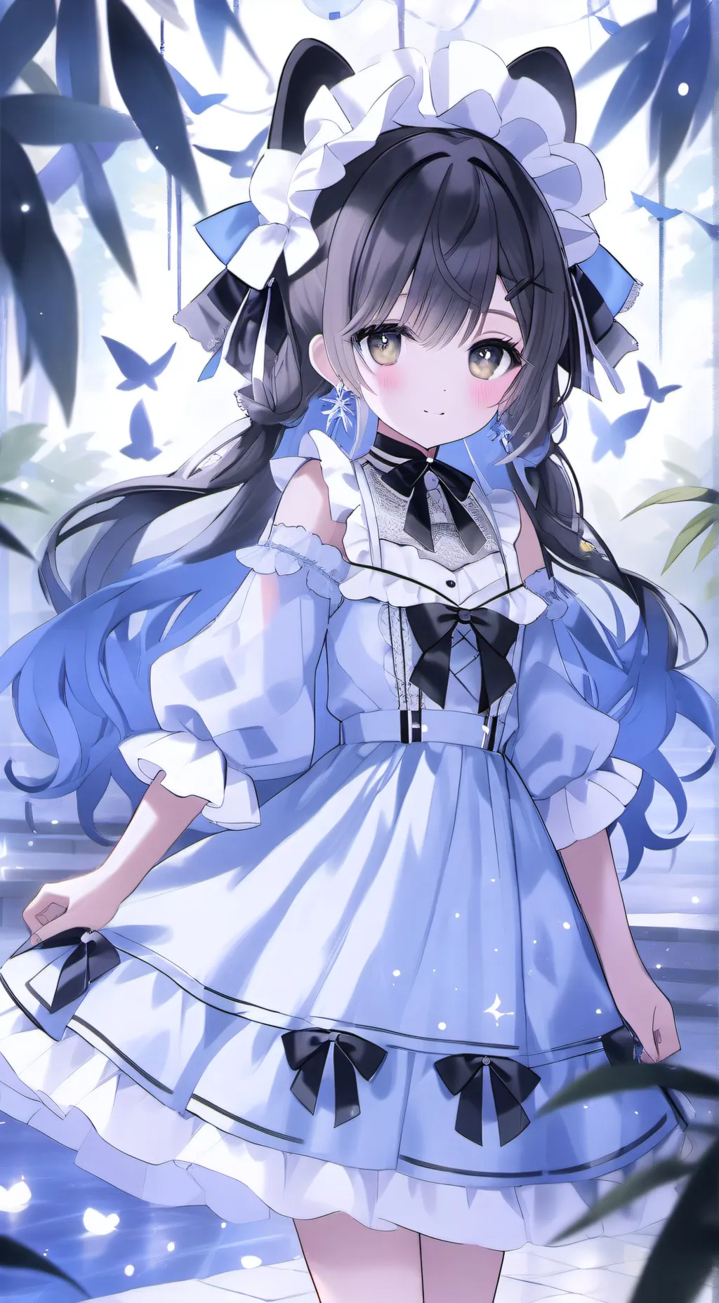 ai character: mean girl background