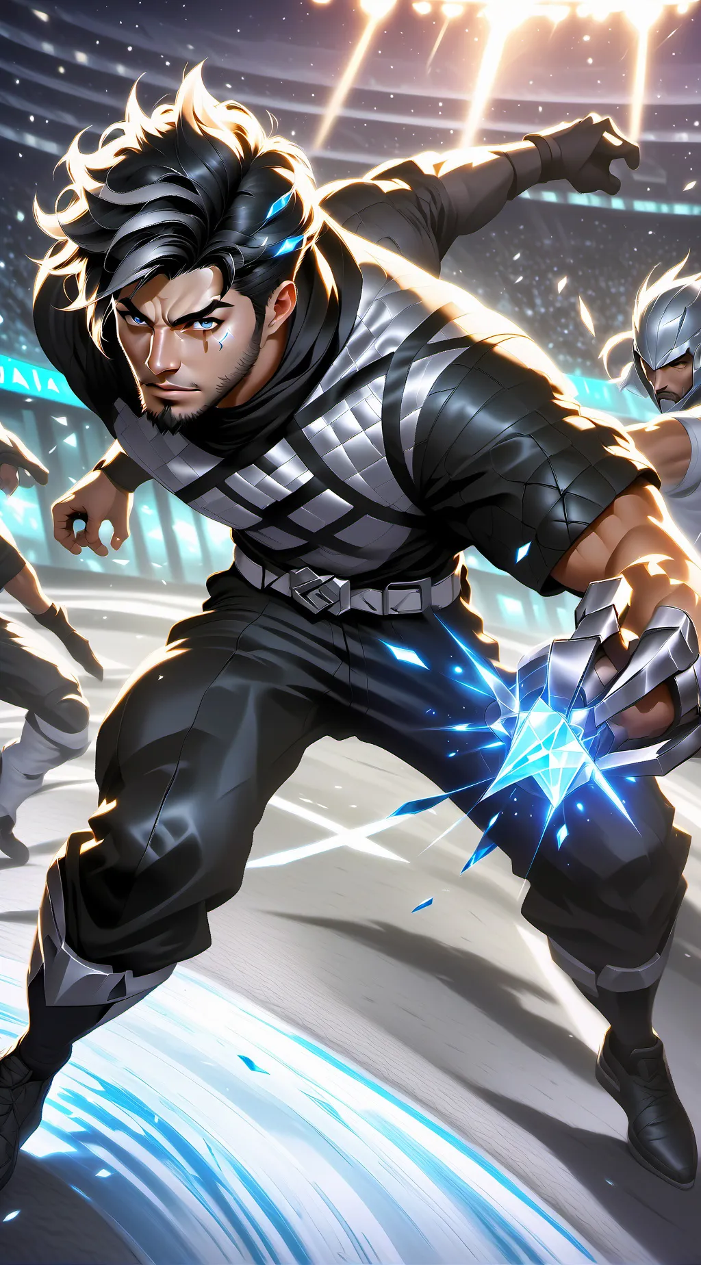 ai character: Rico filho da mãe background