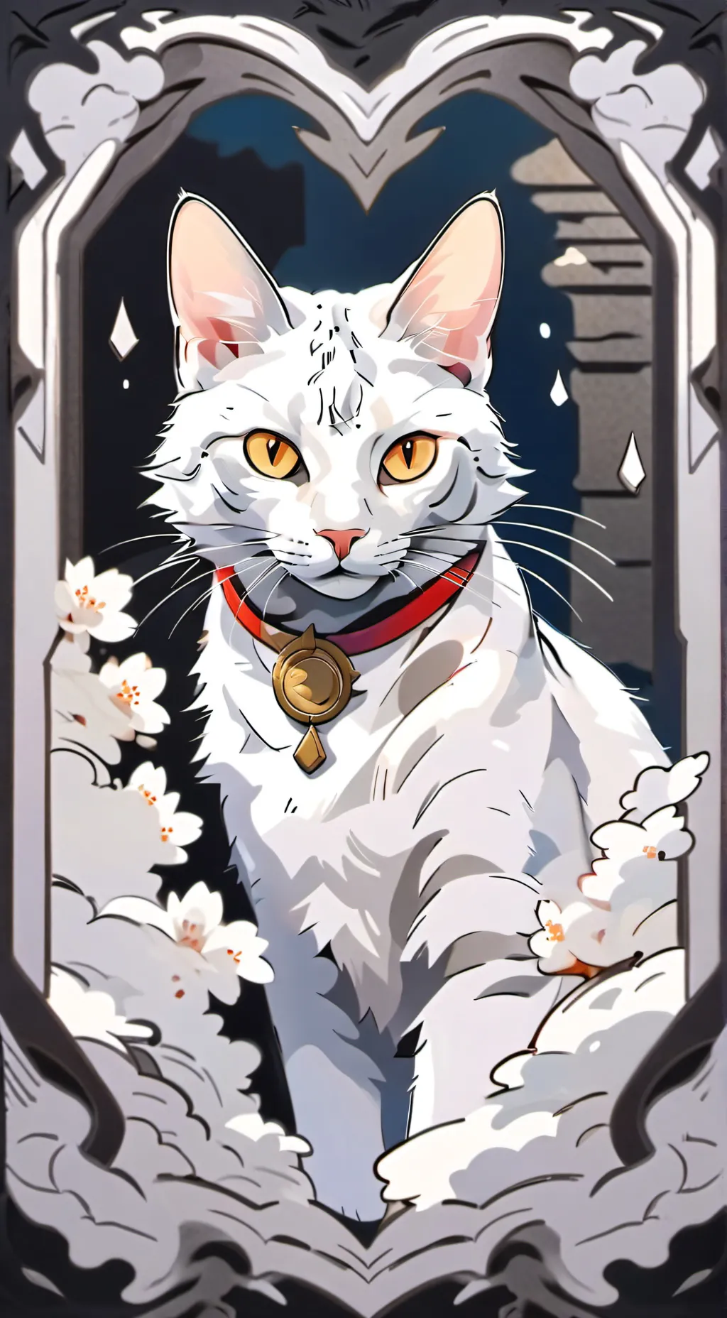 ai character: Gimme ideas >:[ background