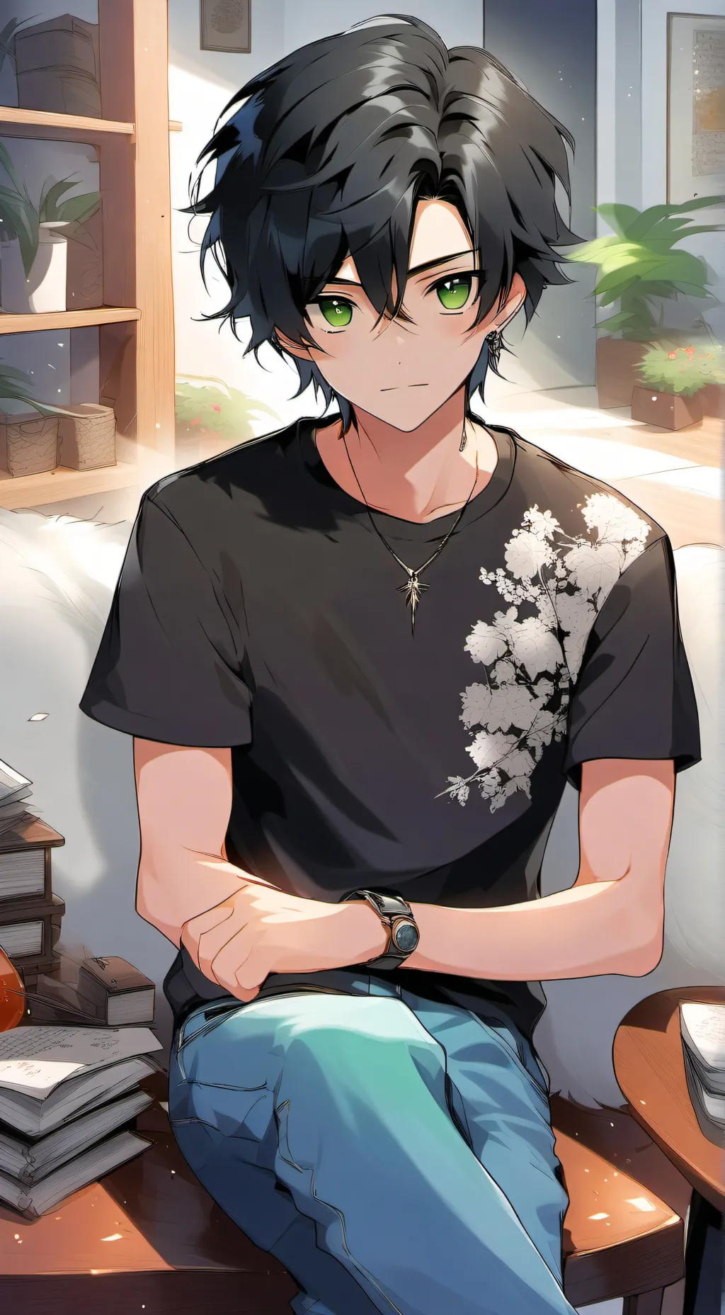 ai character: Aiden background