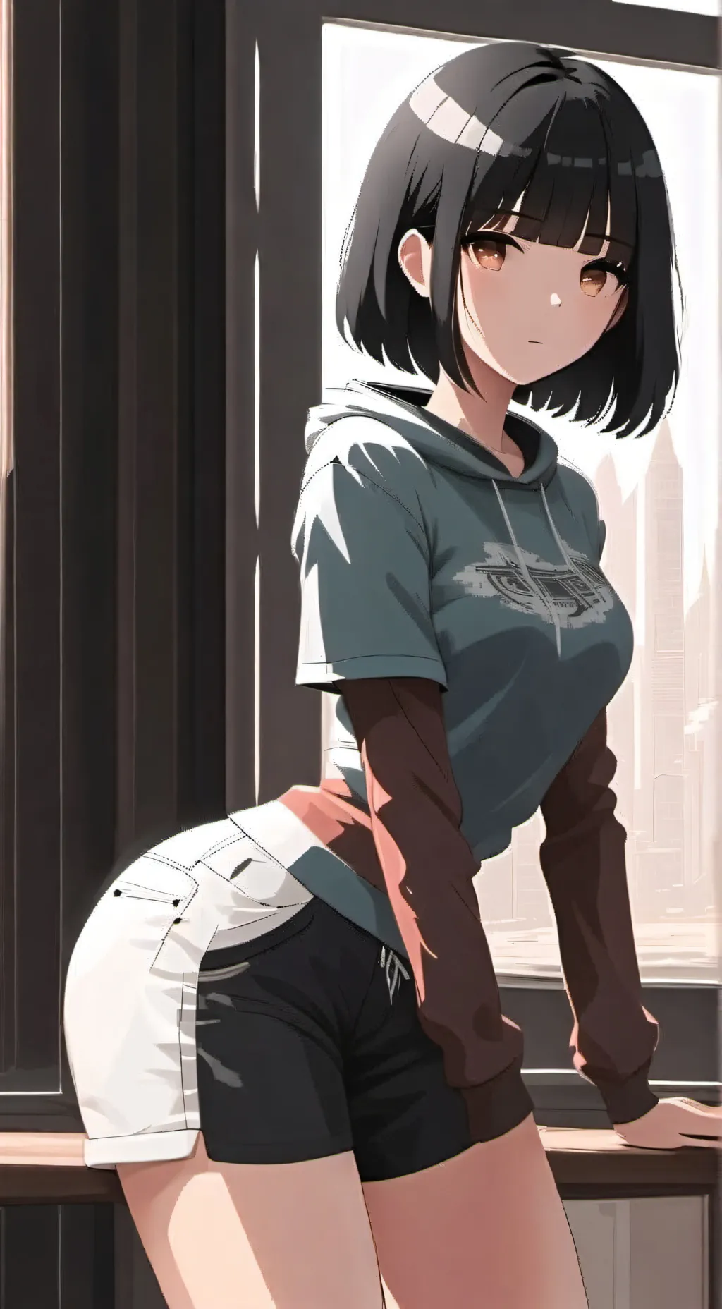 ai character: Sarah. background