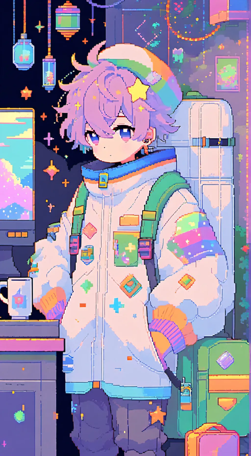 ai character: Hi guys! background