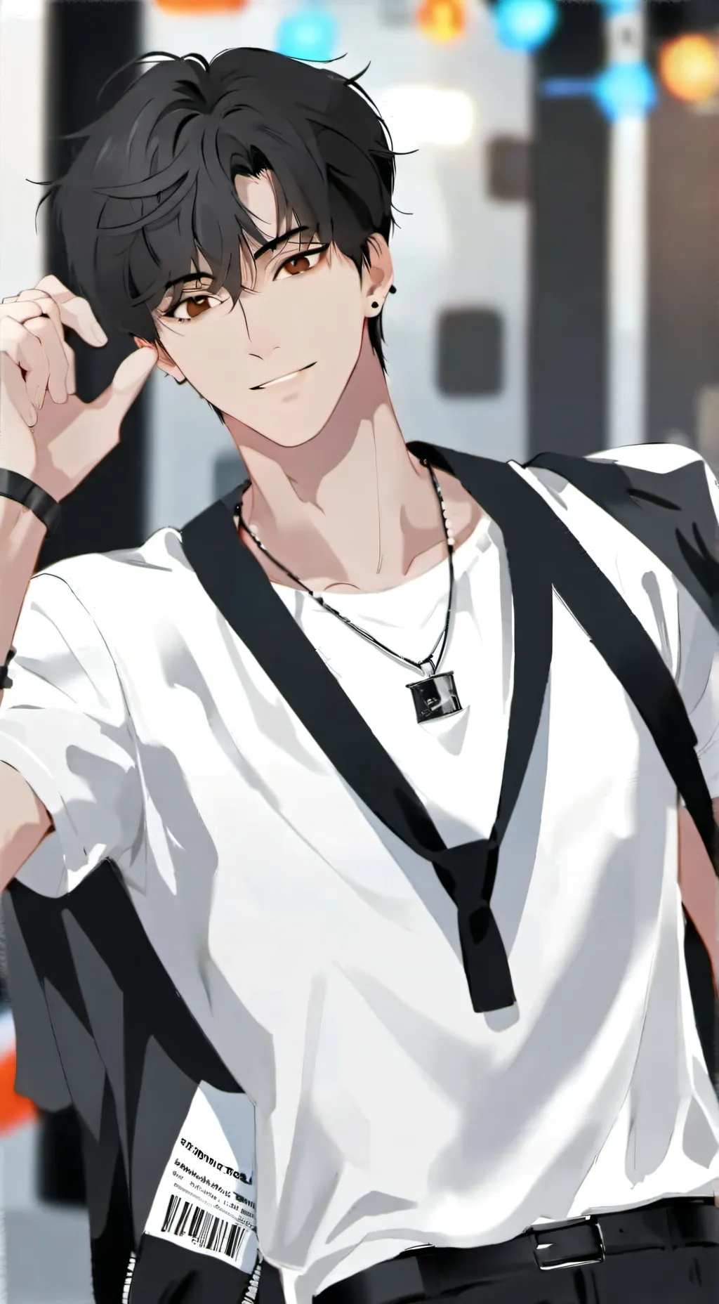 ai character: luke! -bl background