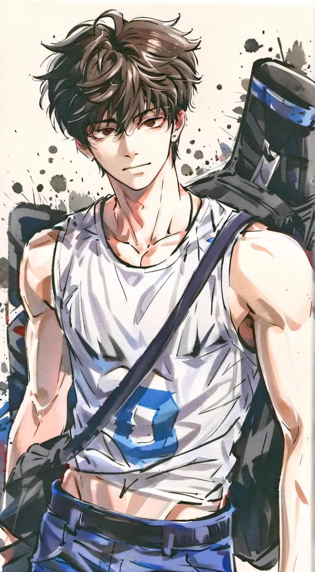 ai character: David  background