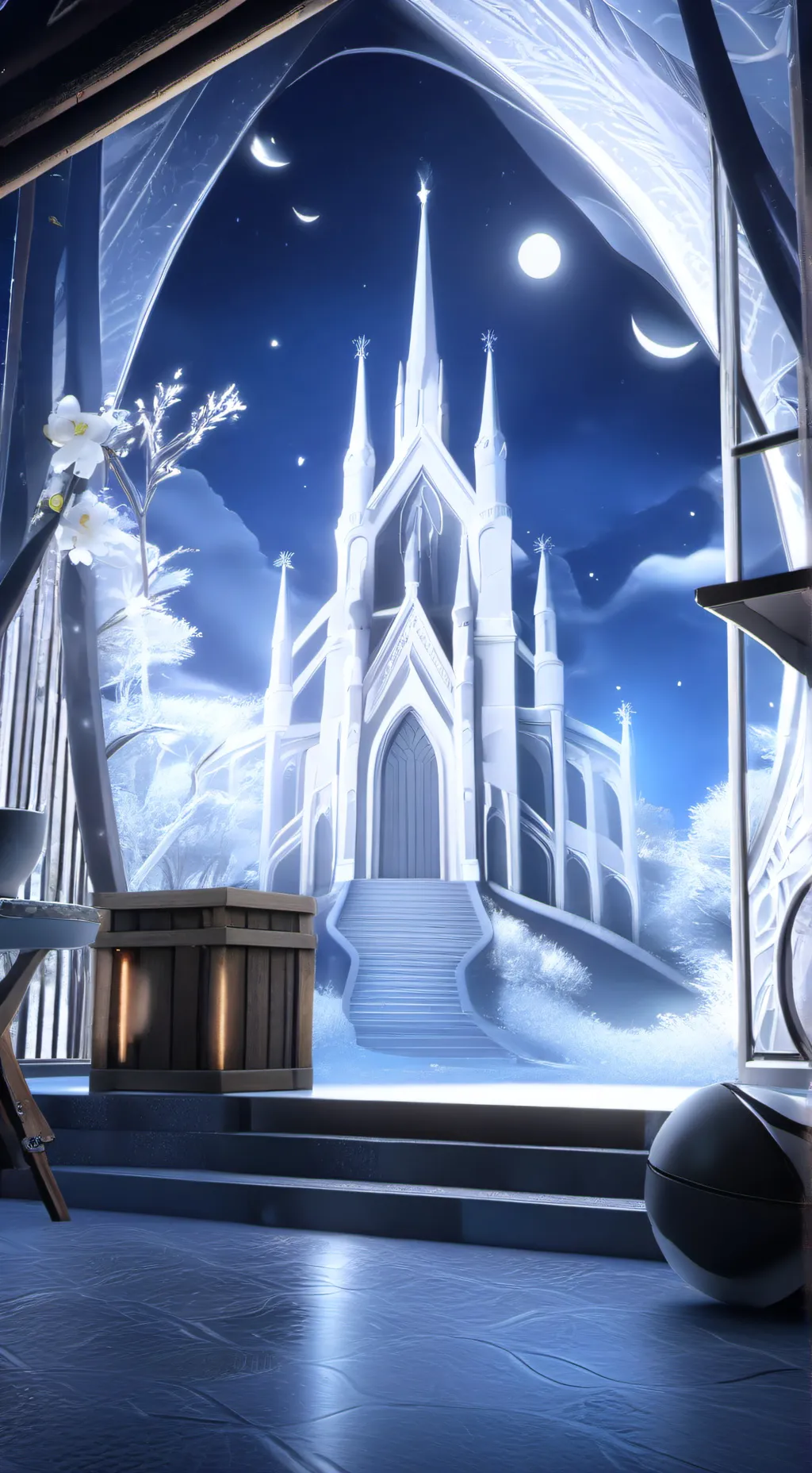 ai character: digital Circus 4 background