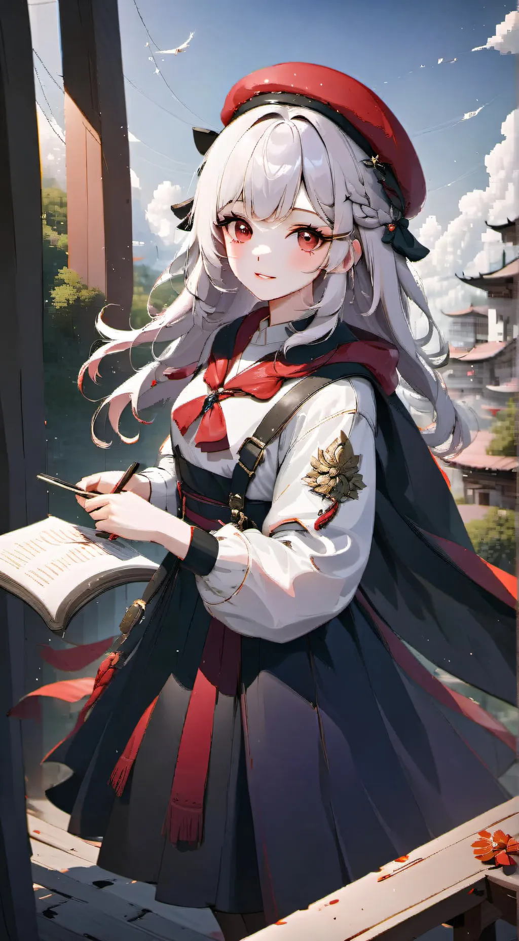 ai character: kazuha background