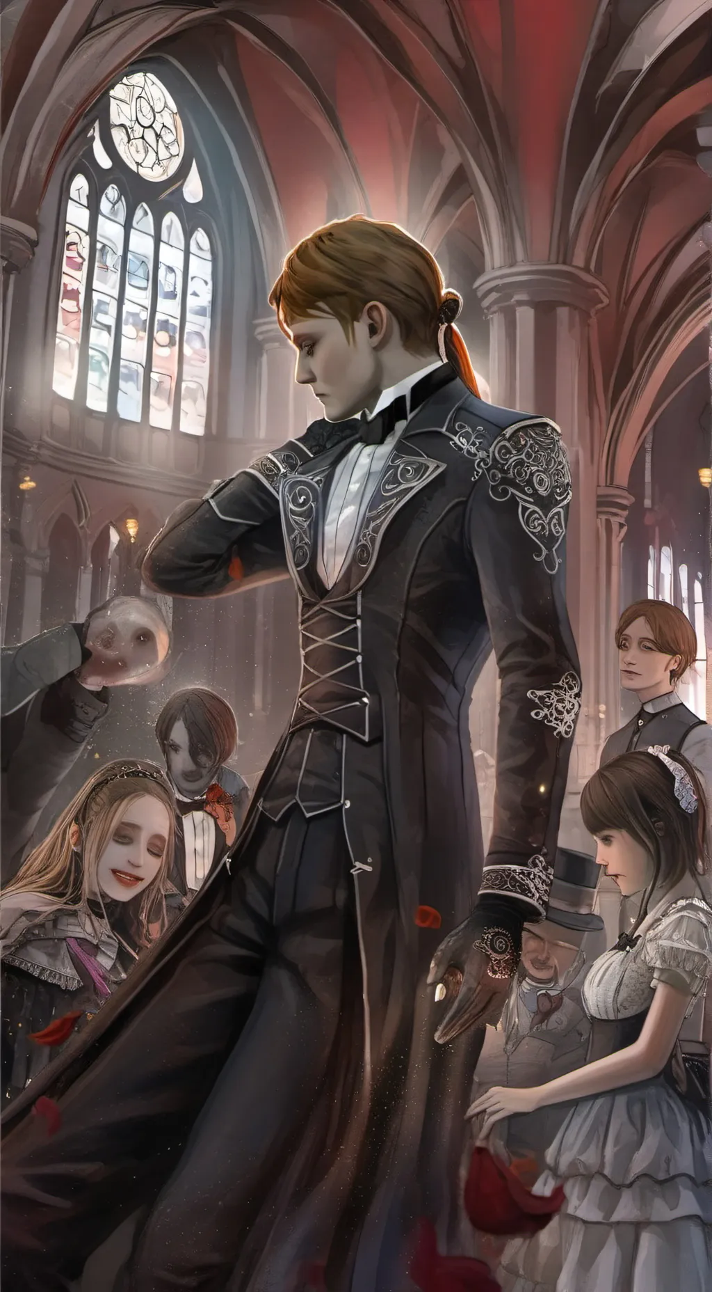 ai character: Foucus and his fri background