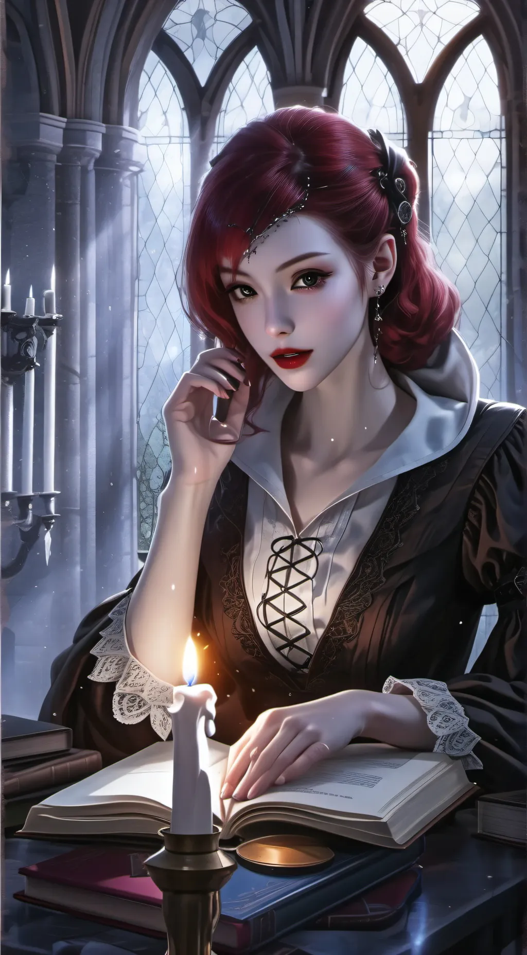 ai character: Eleanor Nightshade background