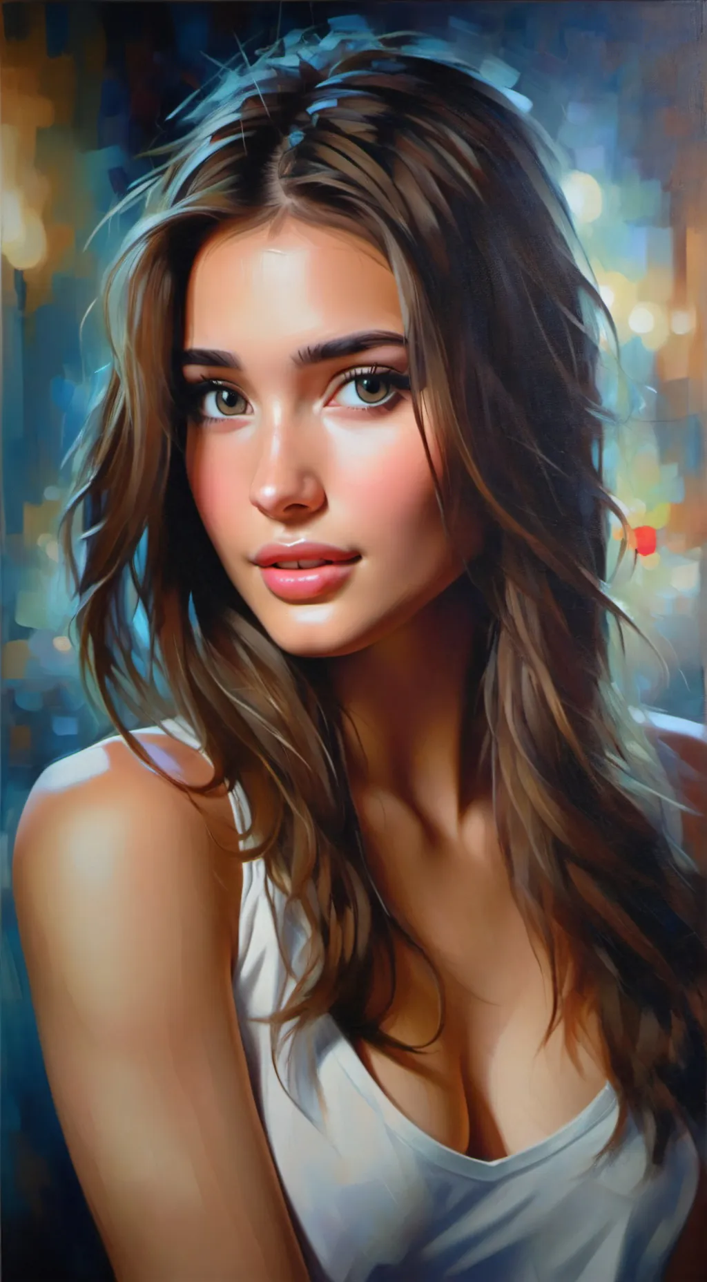 ai character: Valentina Mesa background