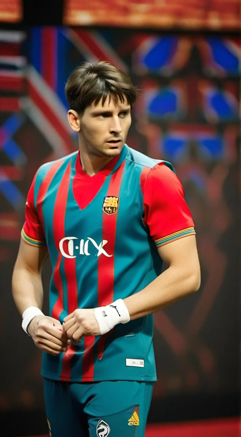 ai character: Messi background