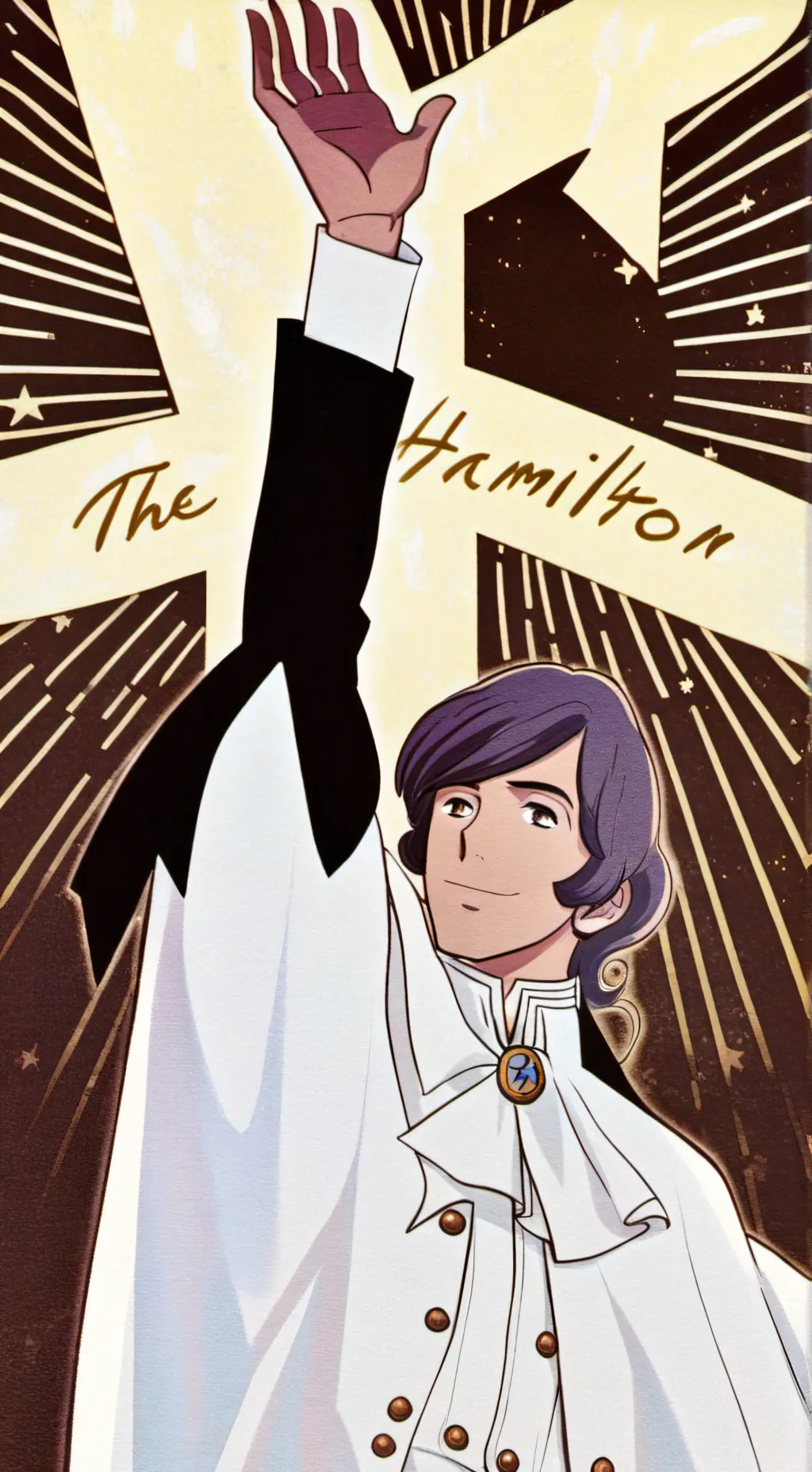 ai character: Hamilton timetwist background