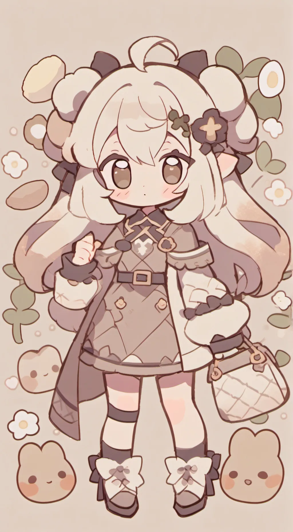 ai character: Aria background