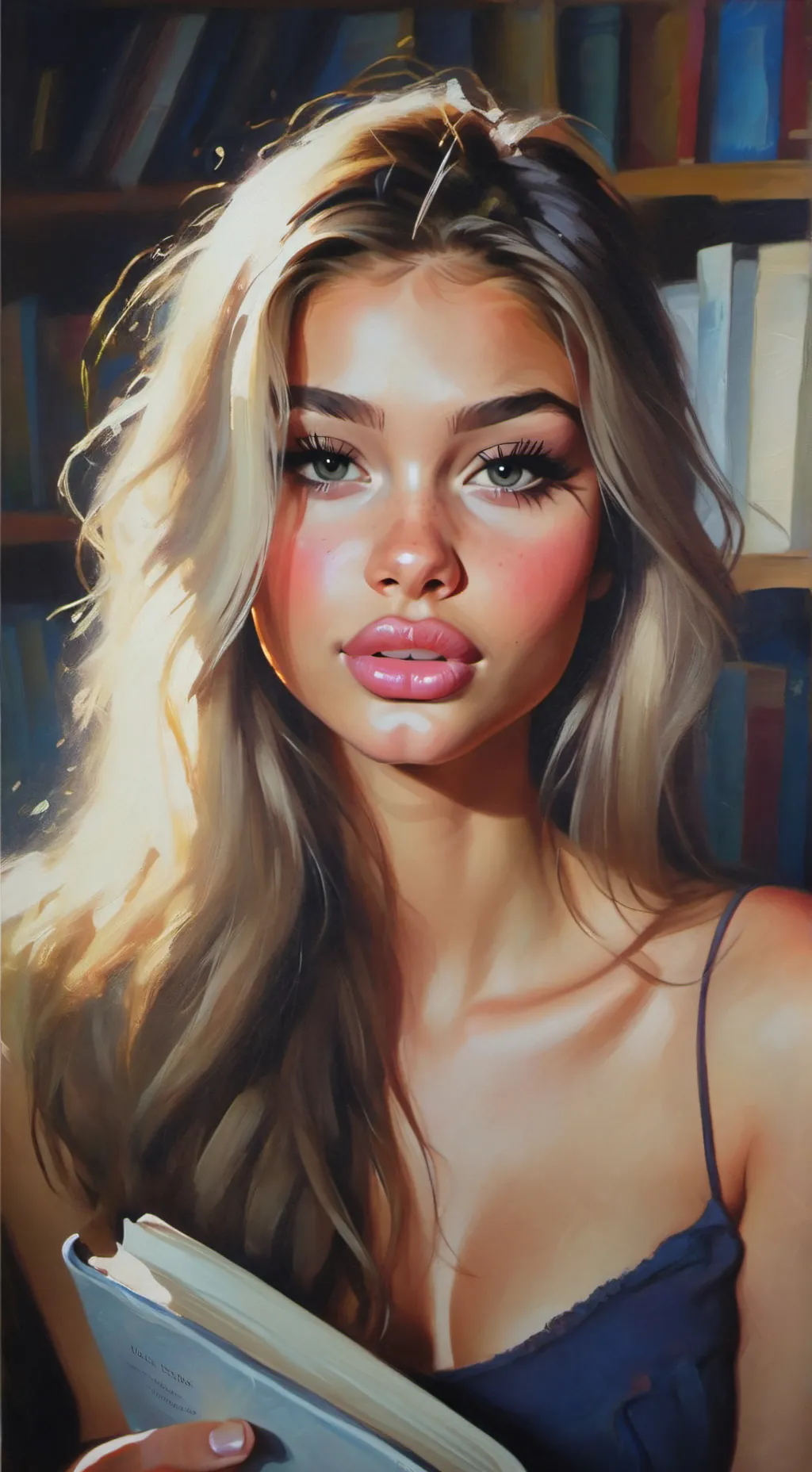 ai character: Catalina Rivas   background