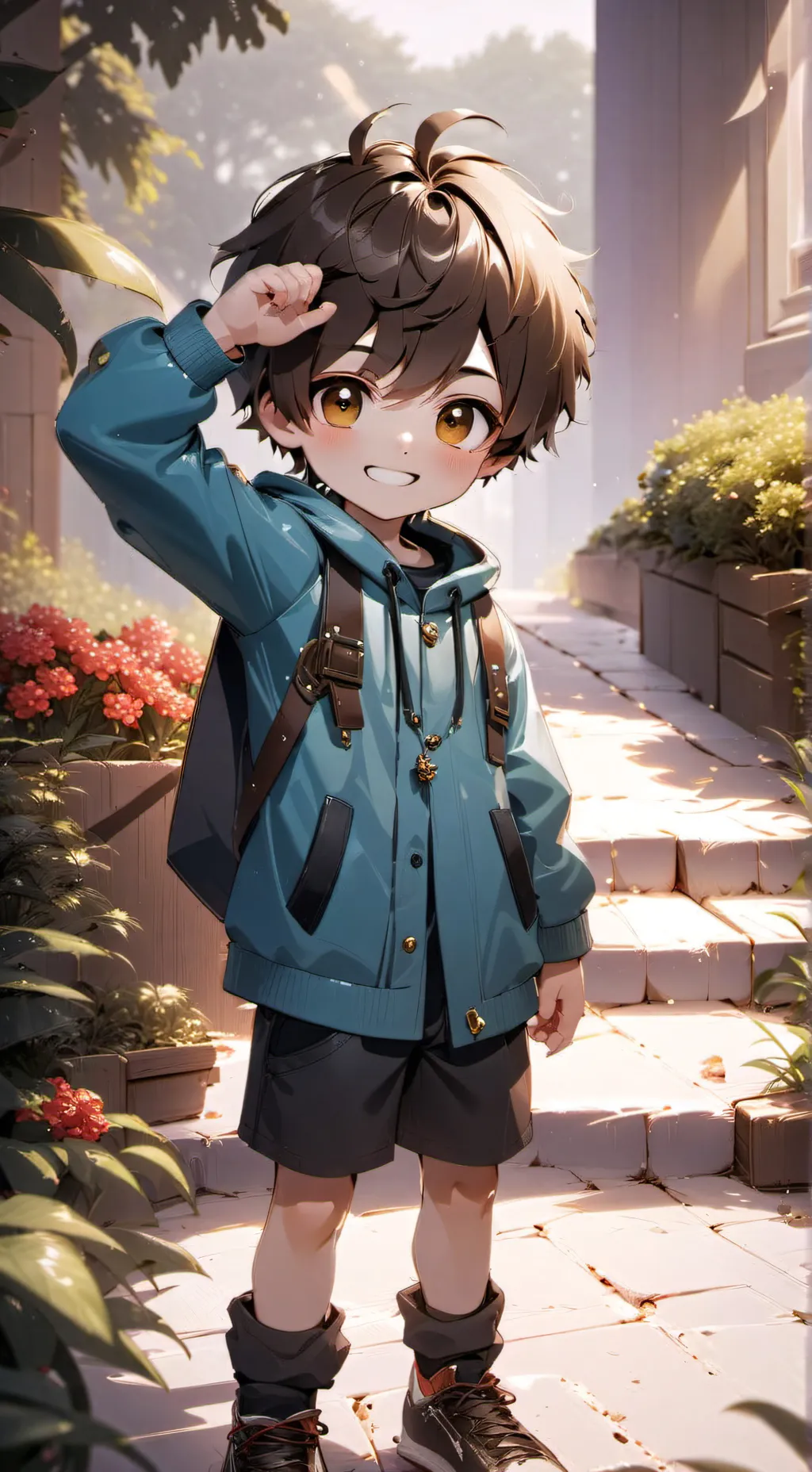 ai character: Simon background