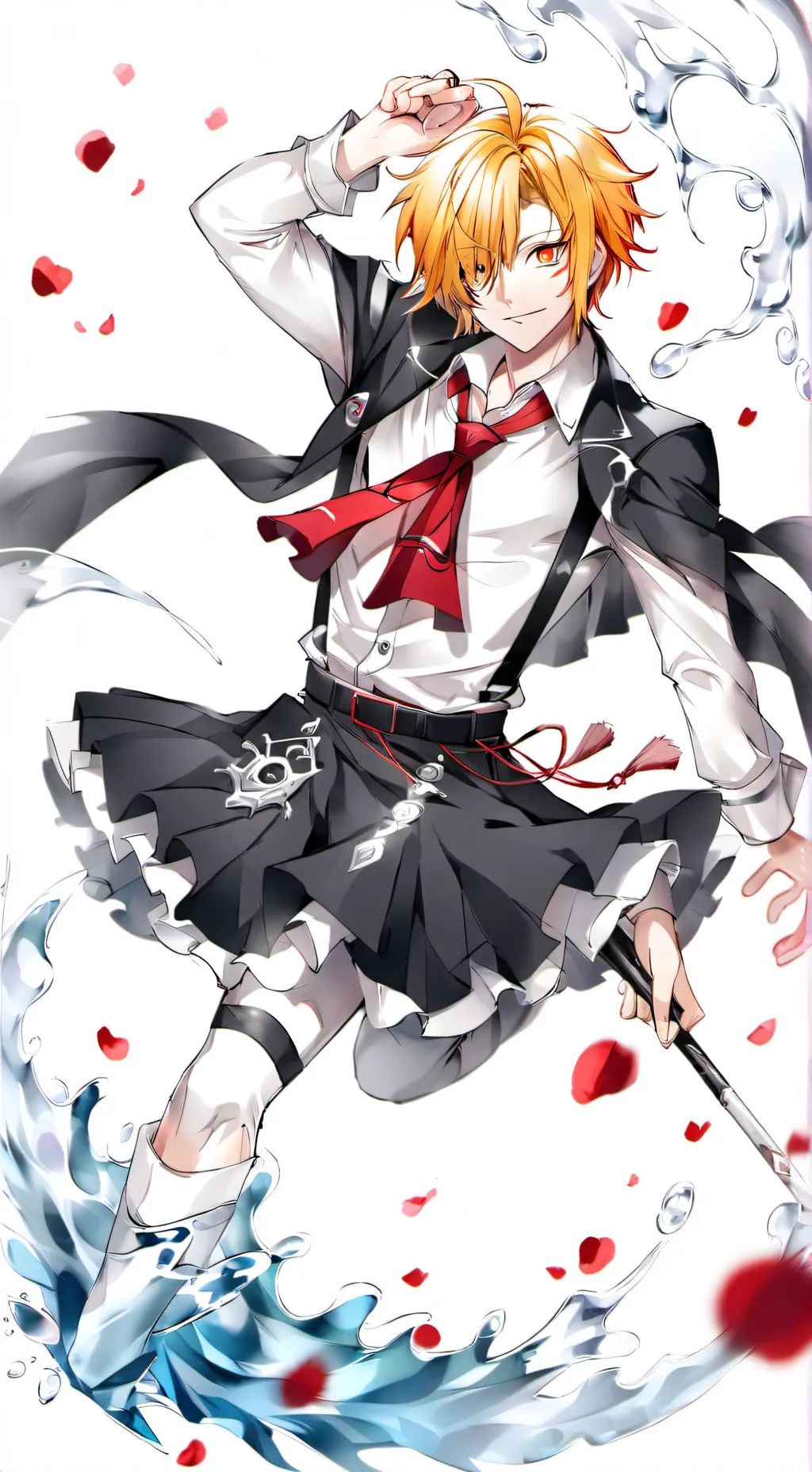 ai character: luke  background