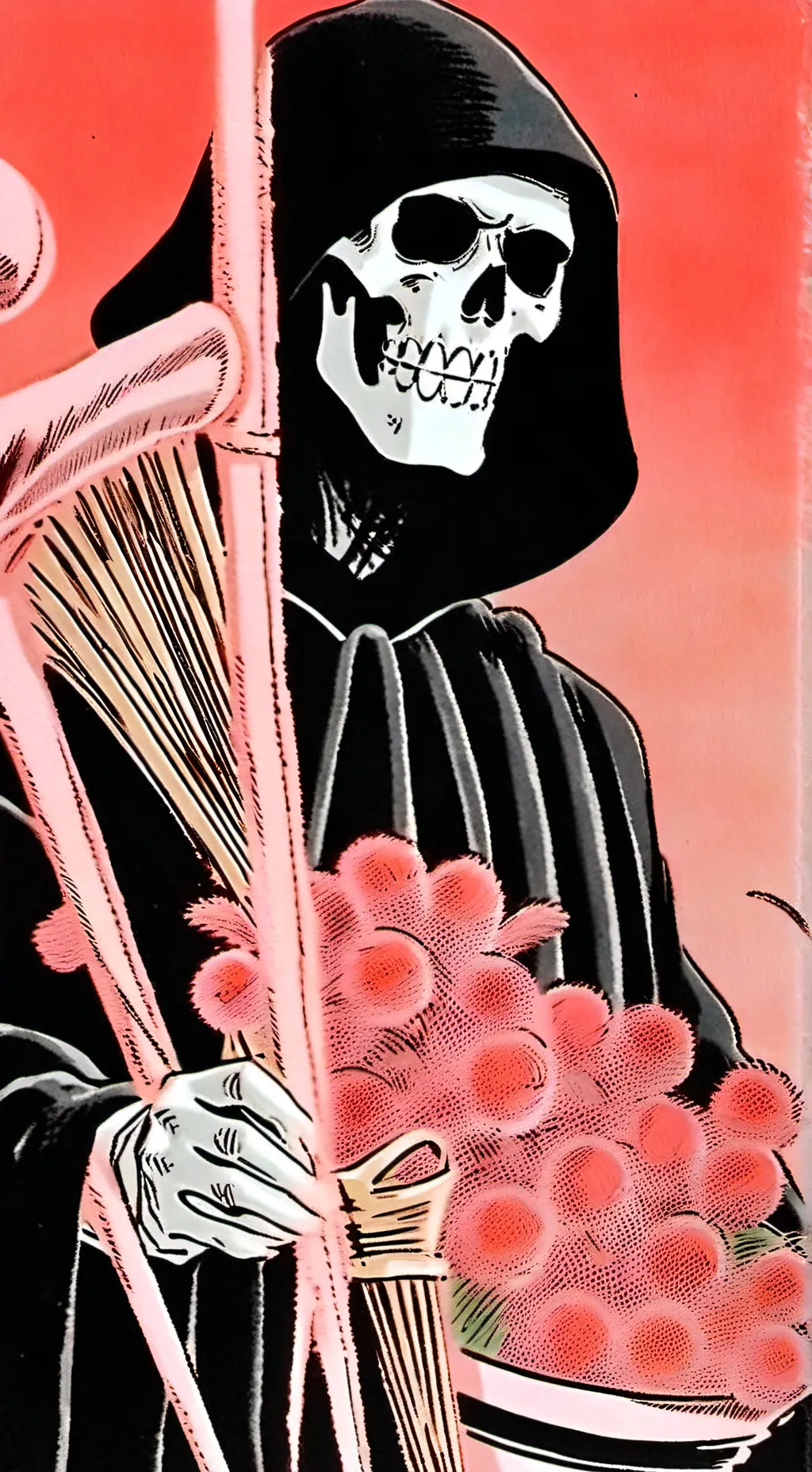 ai character: Grim Reaper background