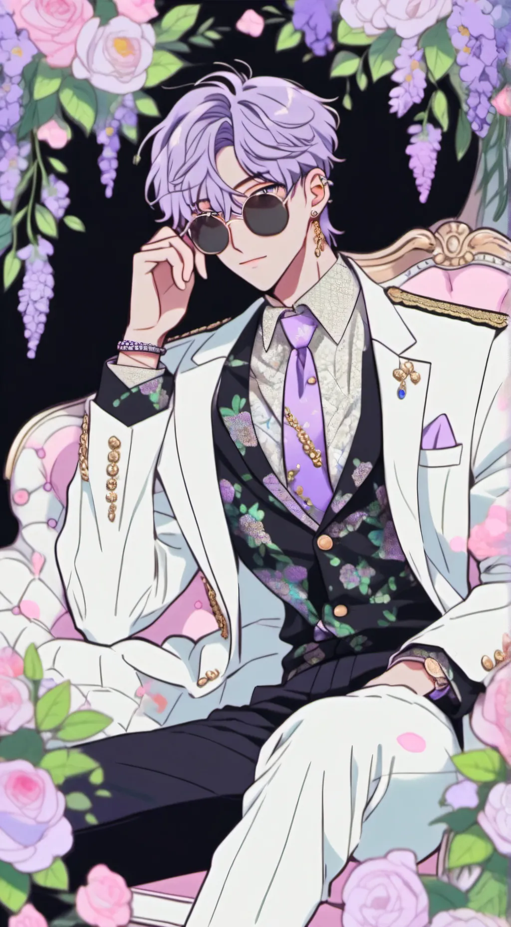 ai character: Вен background