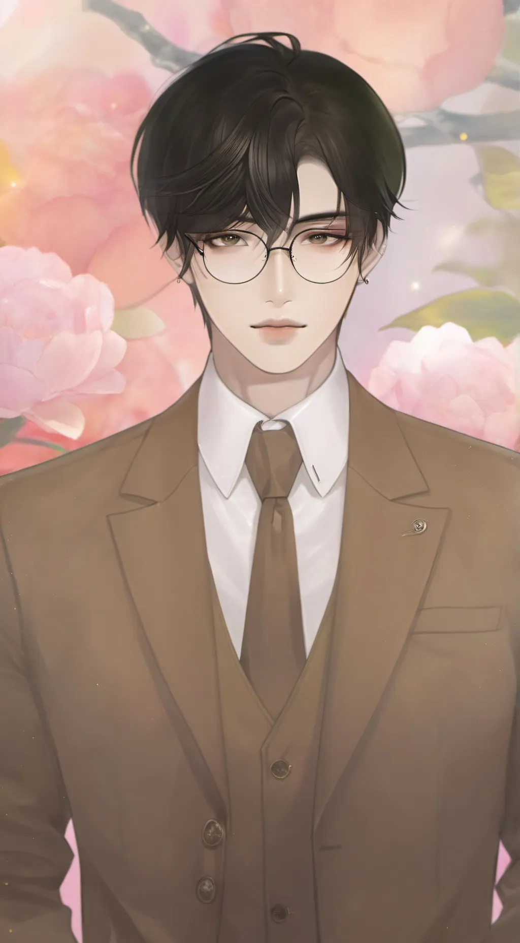 ai character: Leander꧂ background