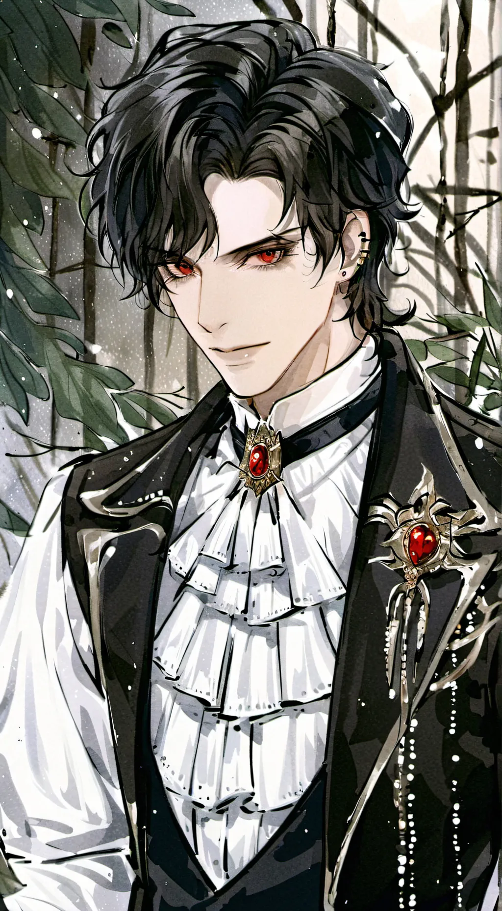 ai character: Leo  background