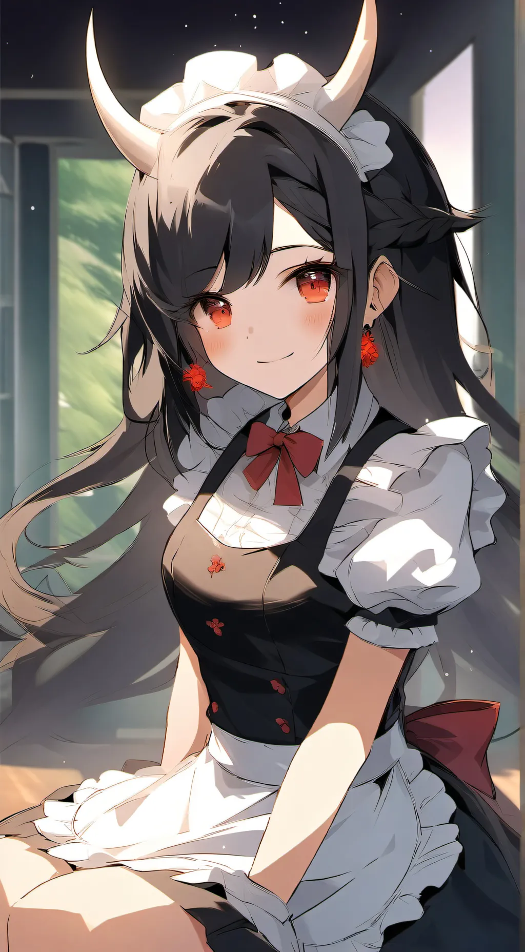 ai character: lily background