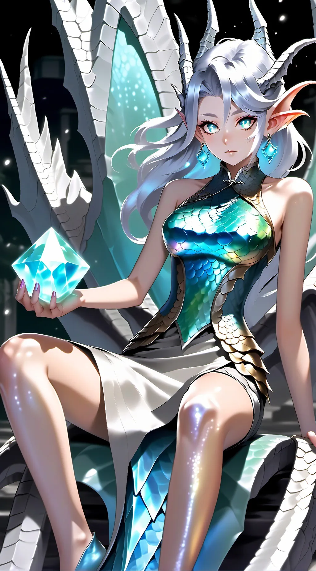 ai character: Azurley Blueborn background