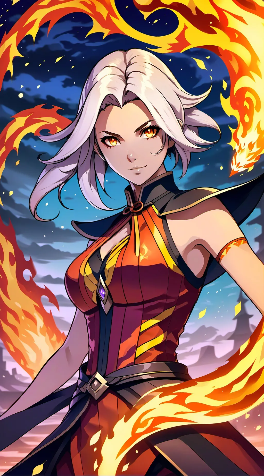 ai character: akemi youko background