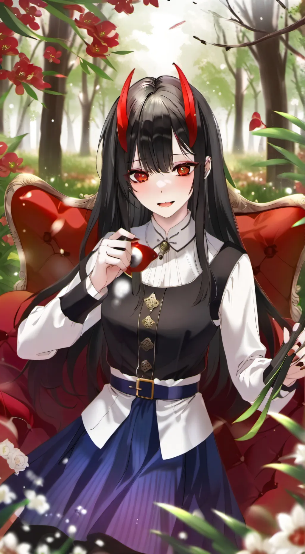 ai character: Ника background