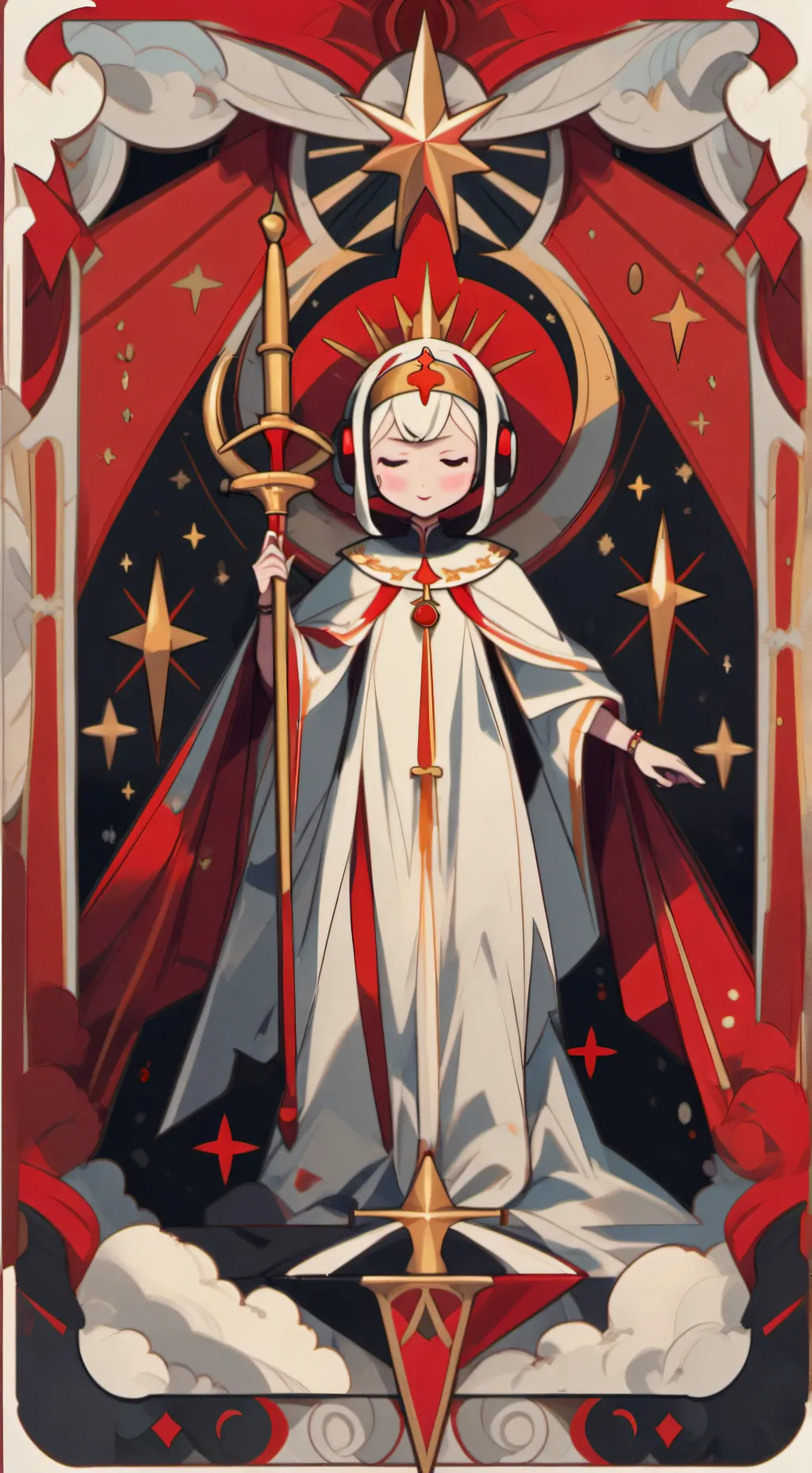 ai character: small dih haha background