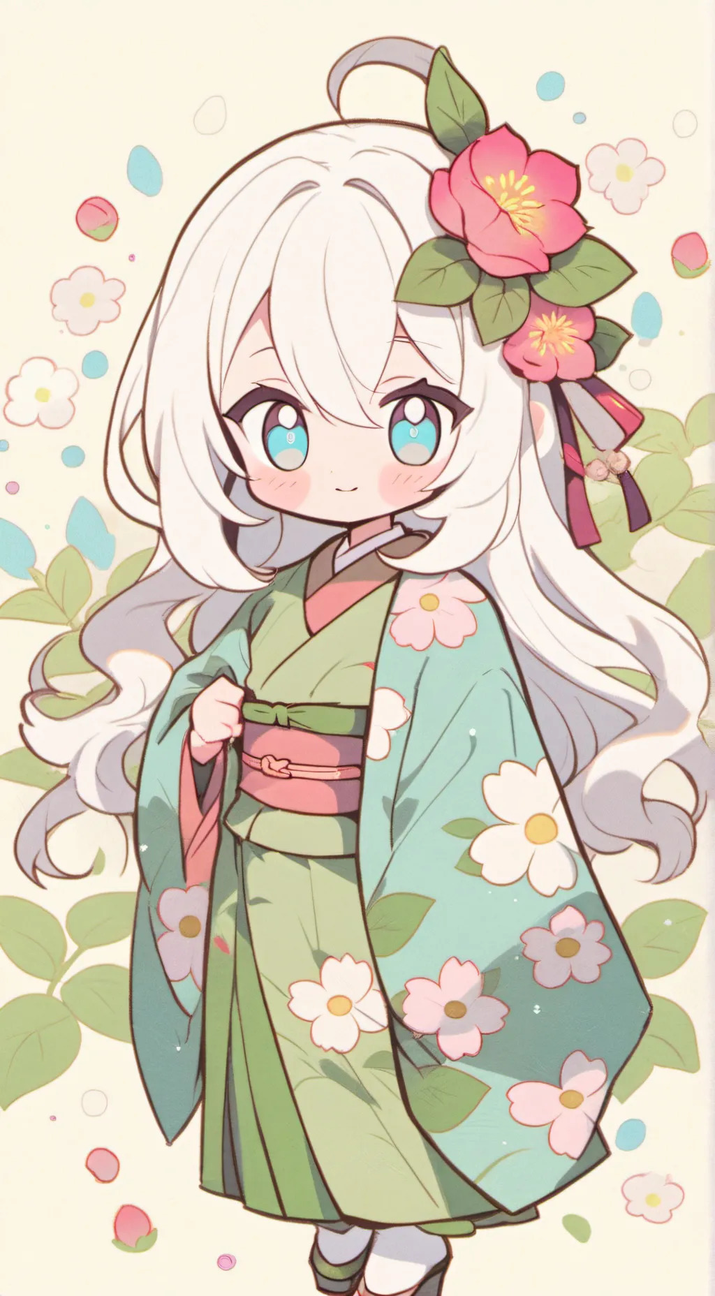 ai character: Kny nouveau pilier background