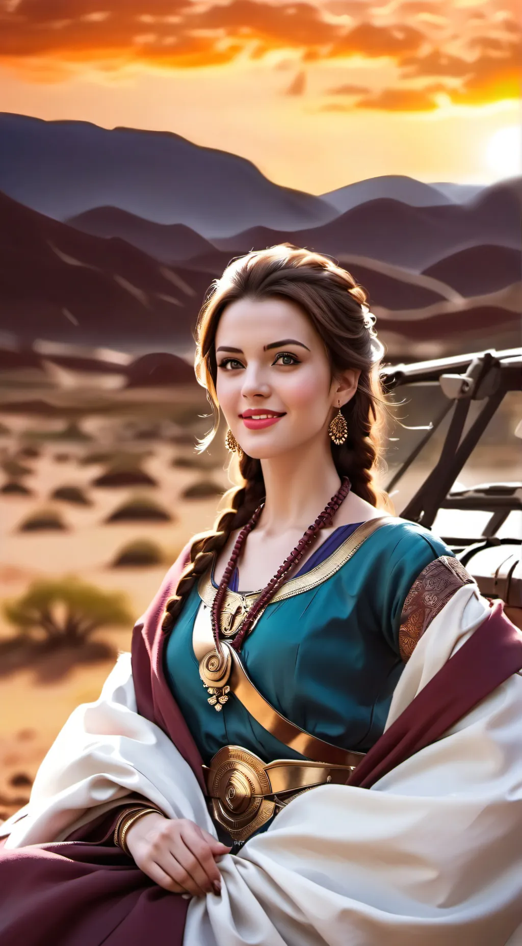 ai character: Lily background