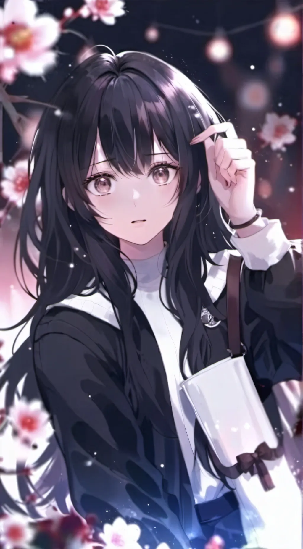 ai character: Aurora background