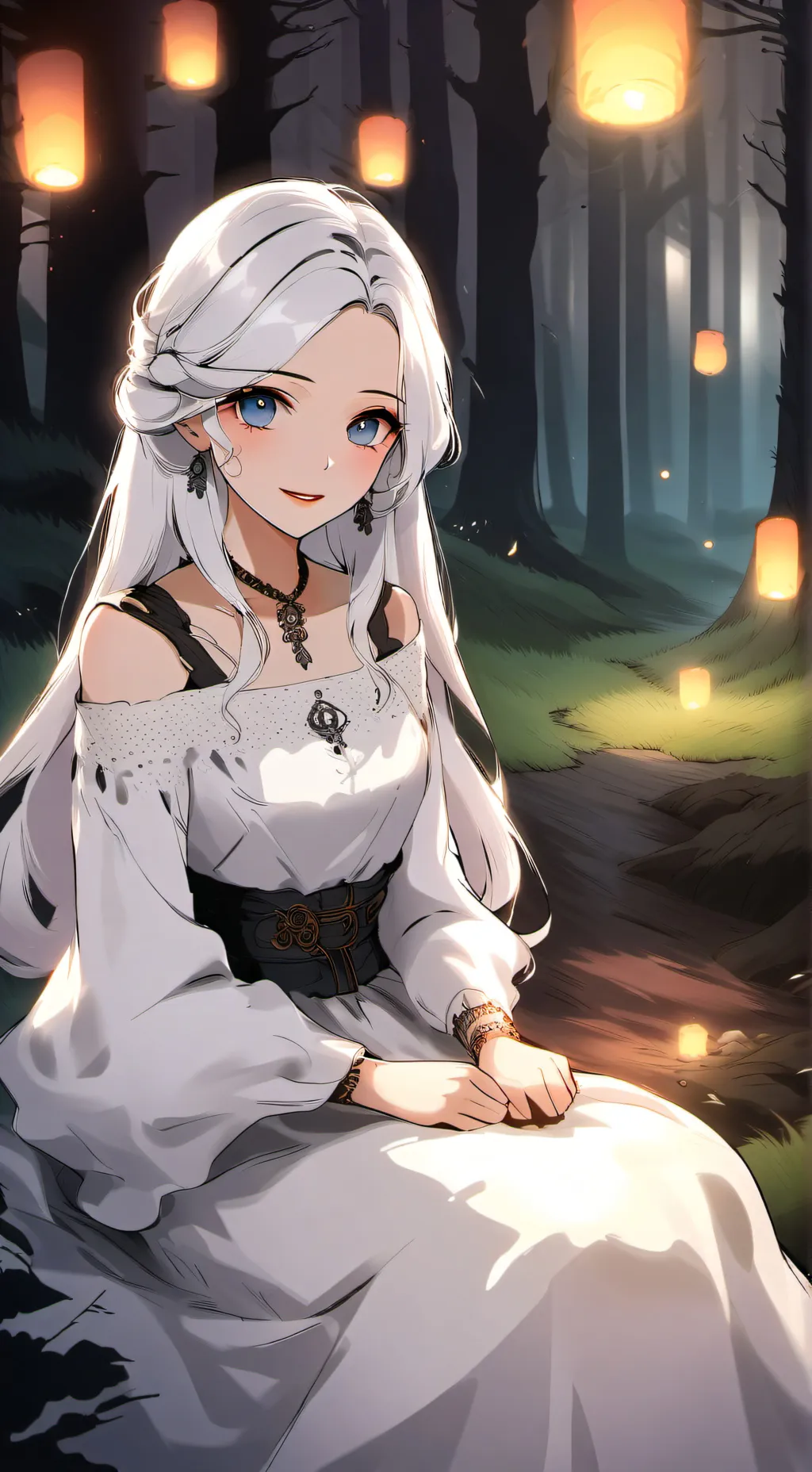 ai character: Lily background