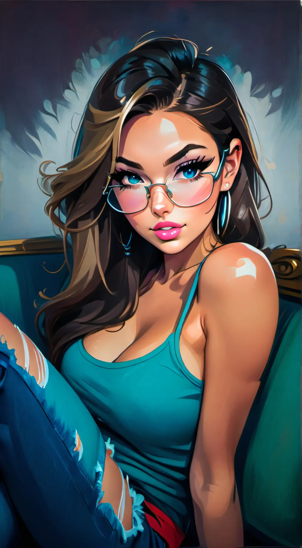 ai character: Lucile background