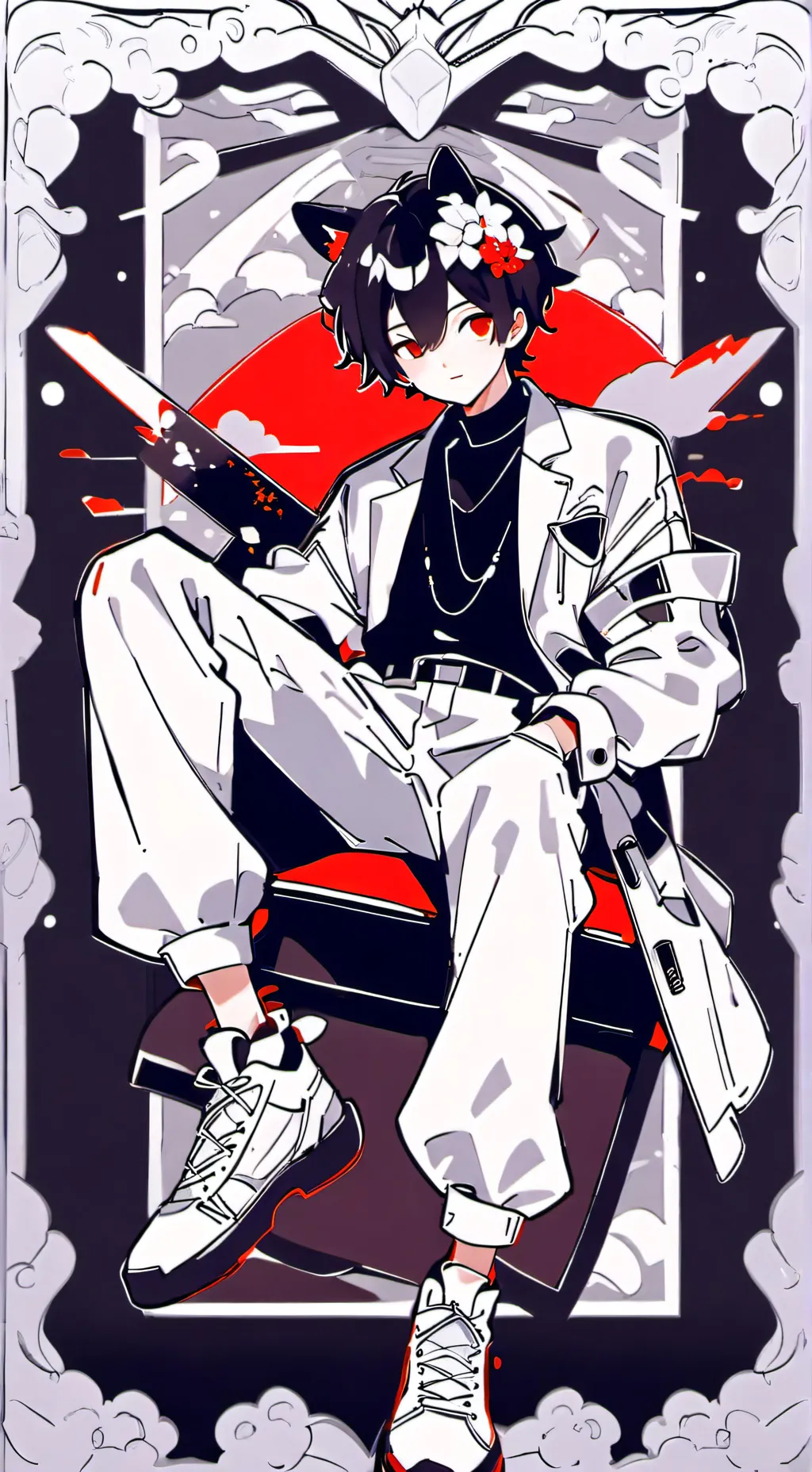 ai character: Milo background