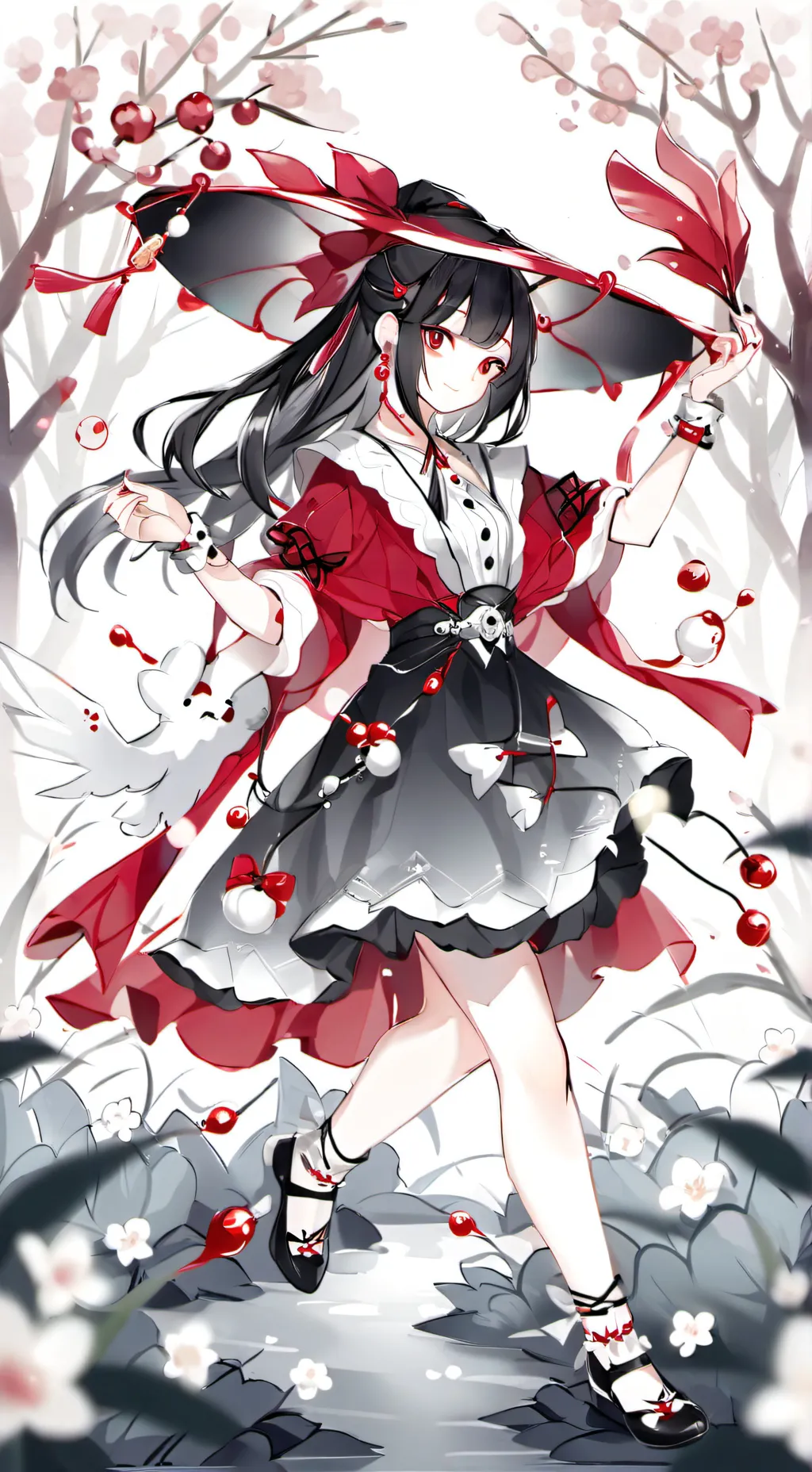 ai character: Nube Blanca background