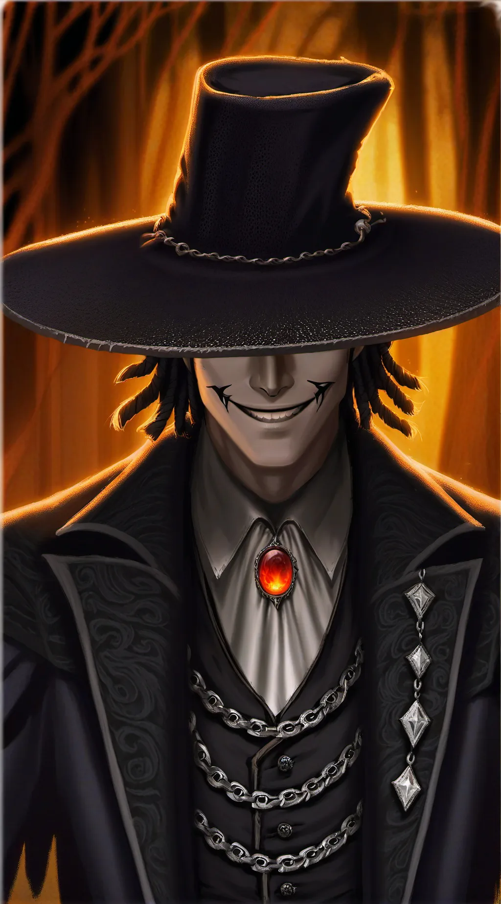 ai character: Y/N'S Hatred background